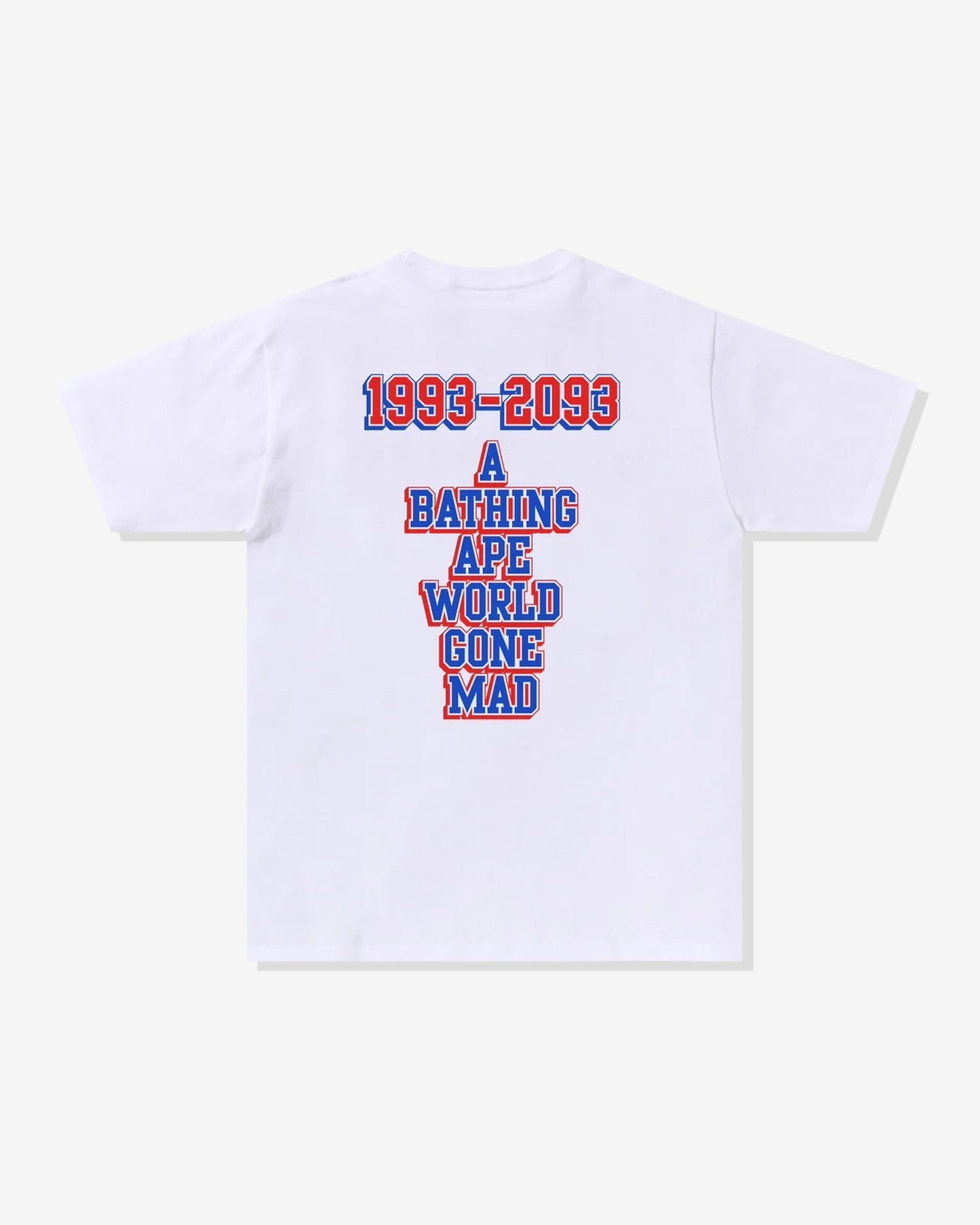 Undefeated Clothing - BAPE BASEBALL LOGO TEE - WHITE