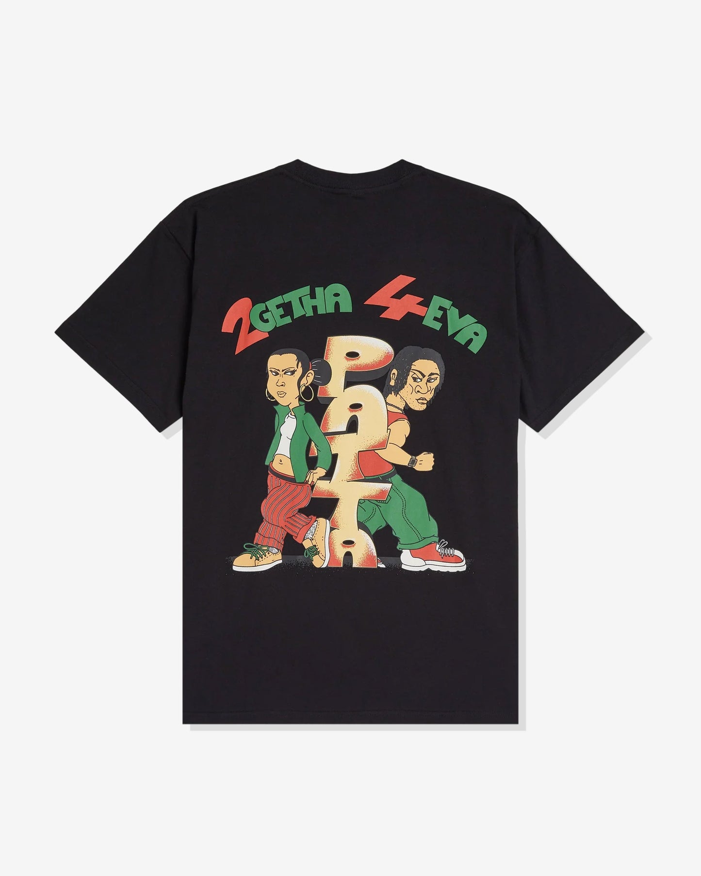 Undefeated Clothing - PATTA 2GETHA4EVA TEE - BLACK