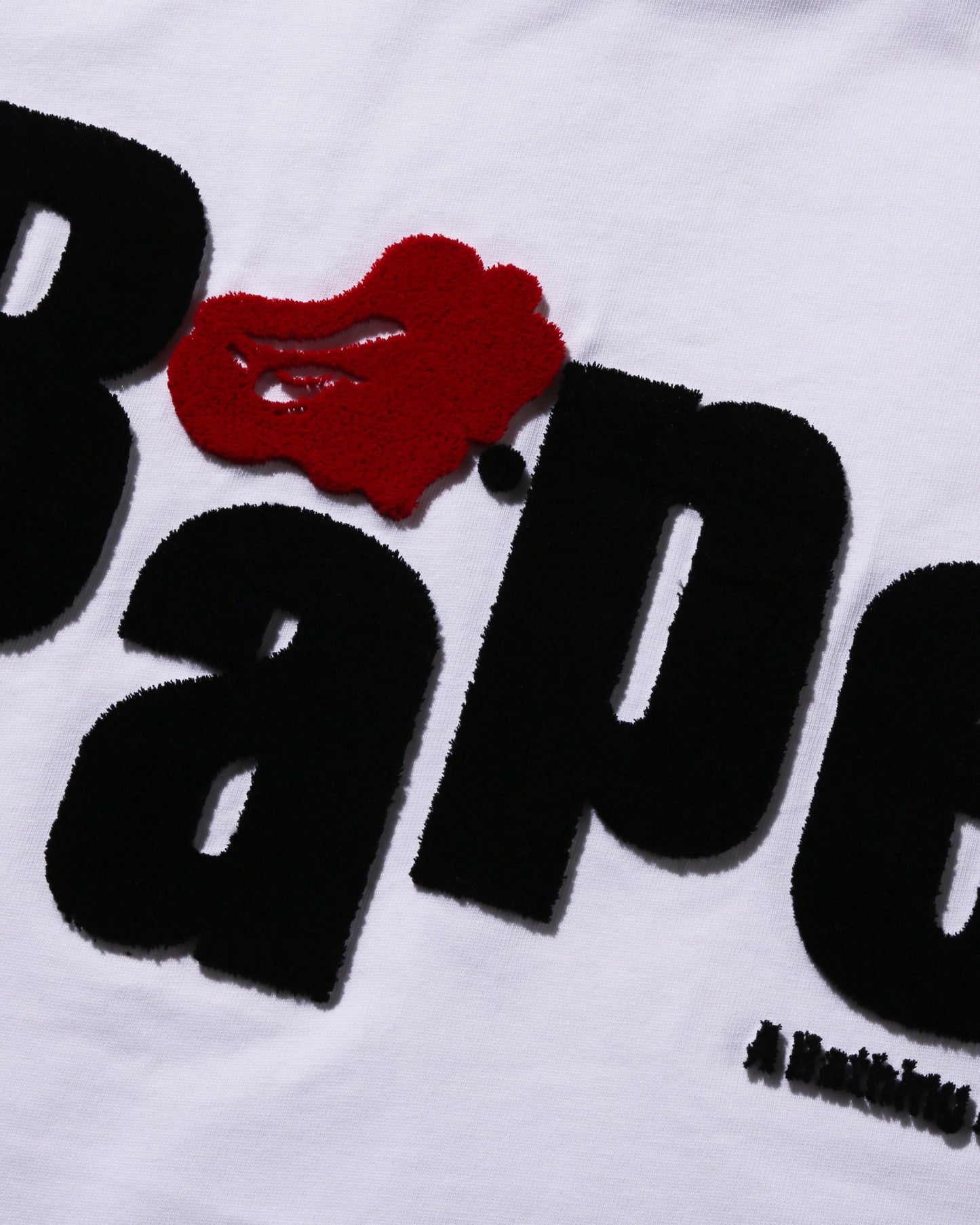 Undefeated Clothing - BAPE HEART APE HEAD RELAXED FIT TEE - WHITE