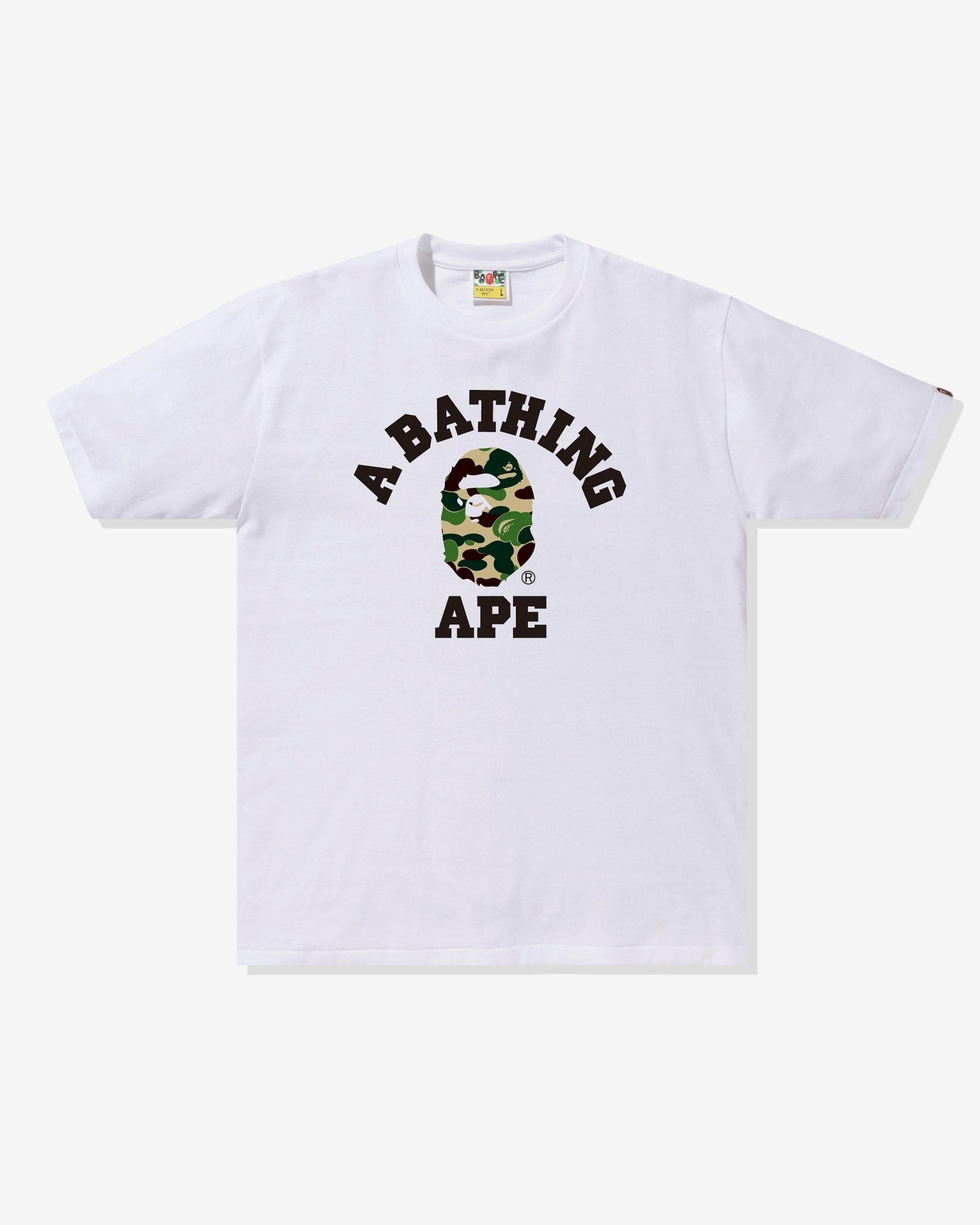 Undefeated Clothing - BAPE ABC CAMO COLLEGE TEE