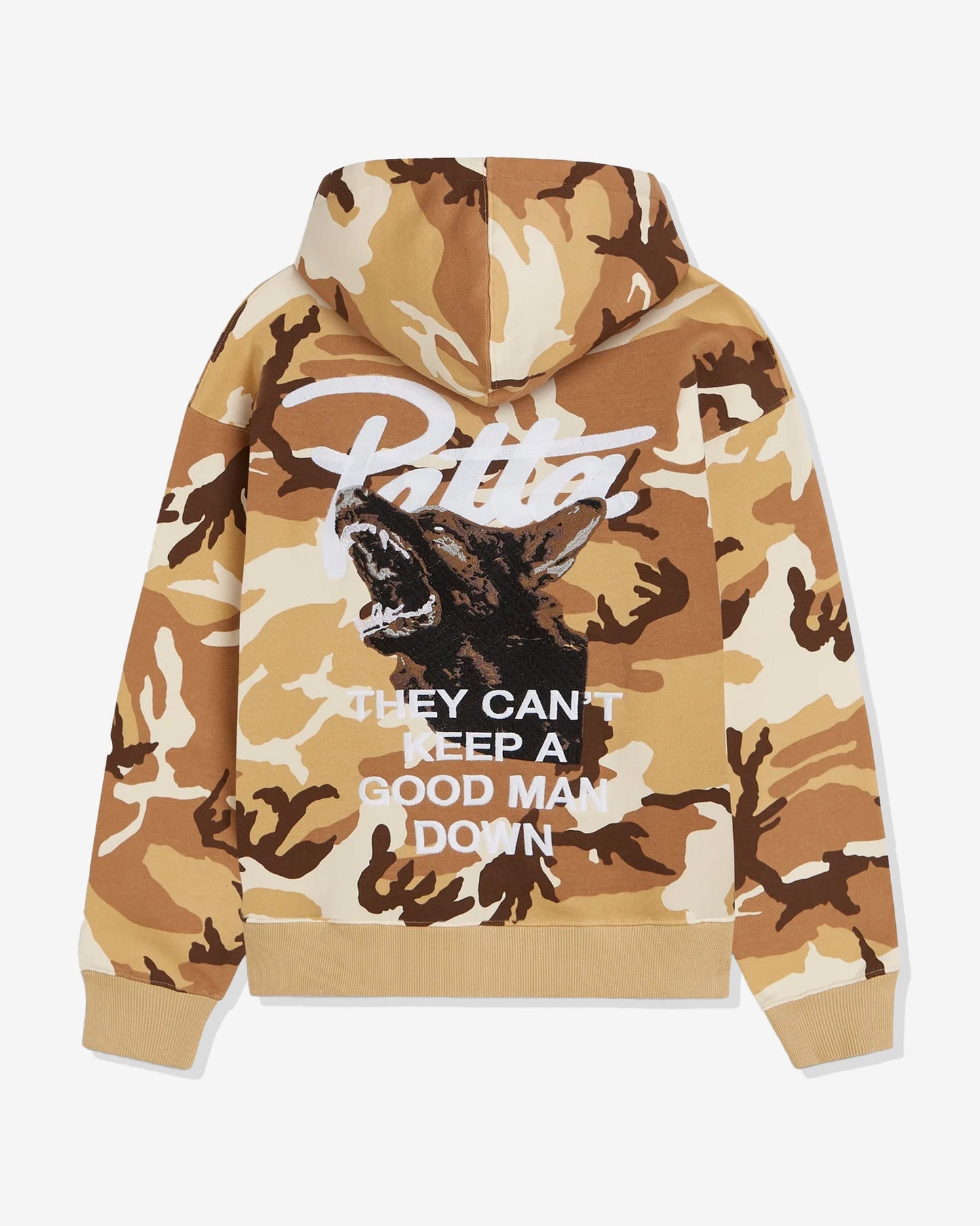 Undefeated Clothing - PATTA BARK WOODLAND CAMO HOODIE - SANDOLLAR