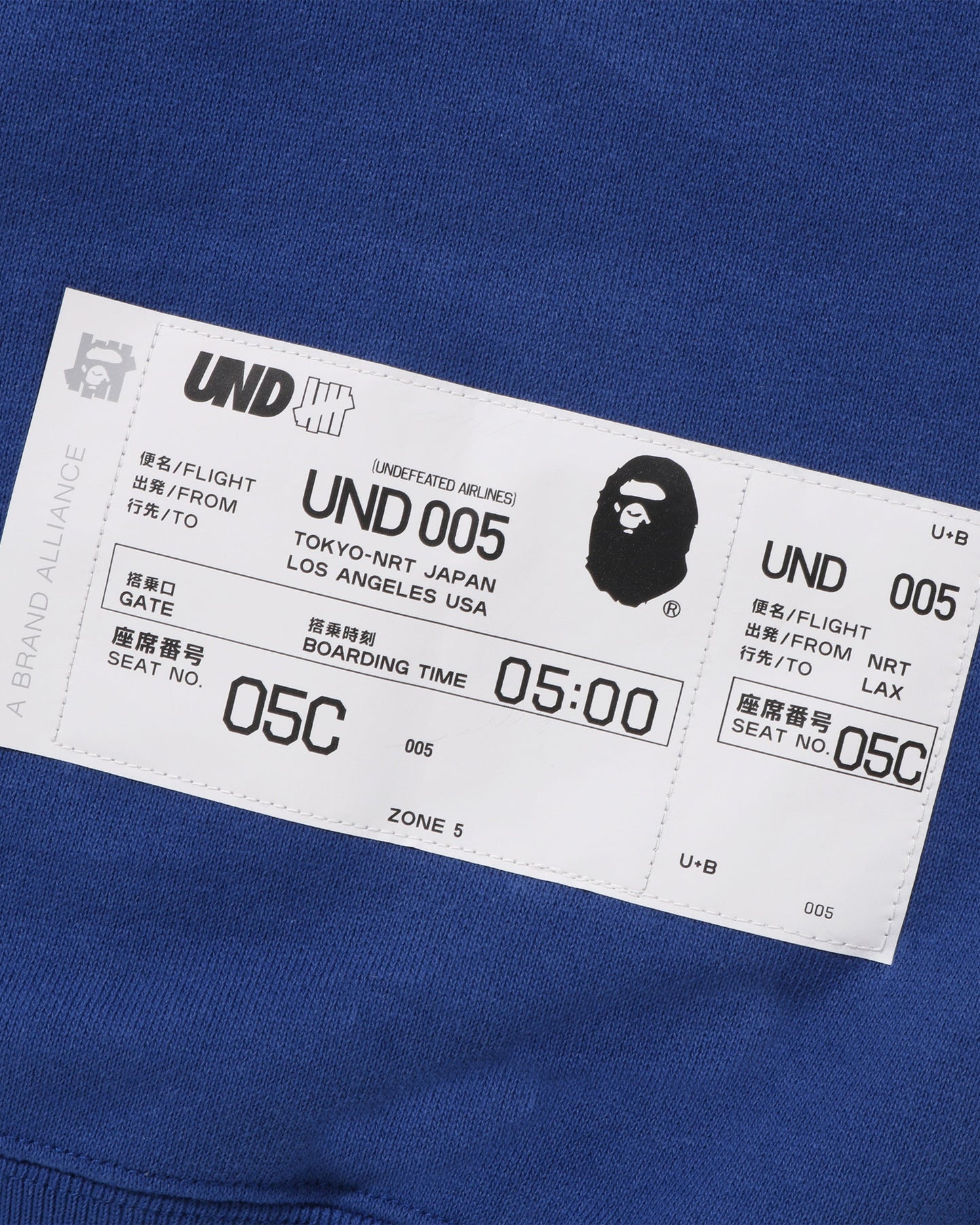 Undefeated Clothing - BAPE X UNDEFEATED COLOR CAMO RELAXED ZIP HOODIE