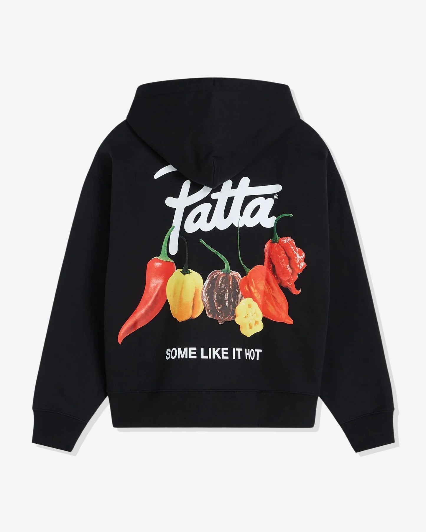 Undefeated Clothing - PATTA SOME LIKE IT HOT BOXY HOODIE - BLACK