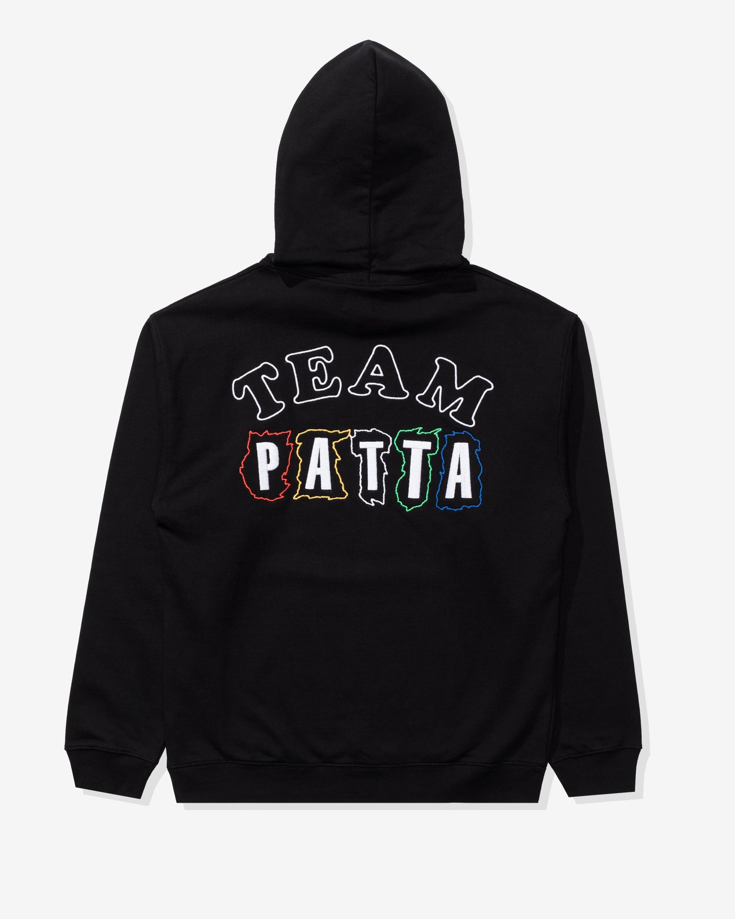 Undefeated Clothing - PATTA TEAM PATTA HOODED SWEATER - BLACK