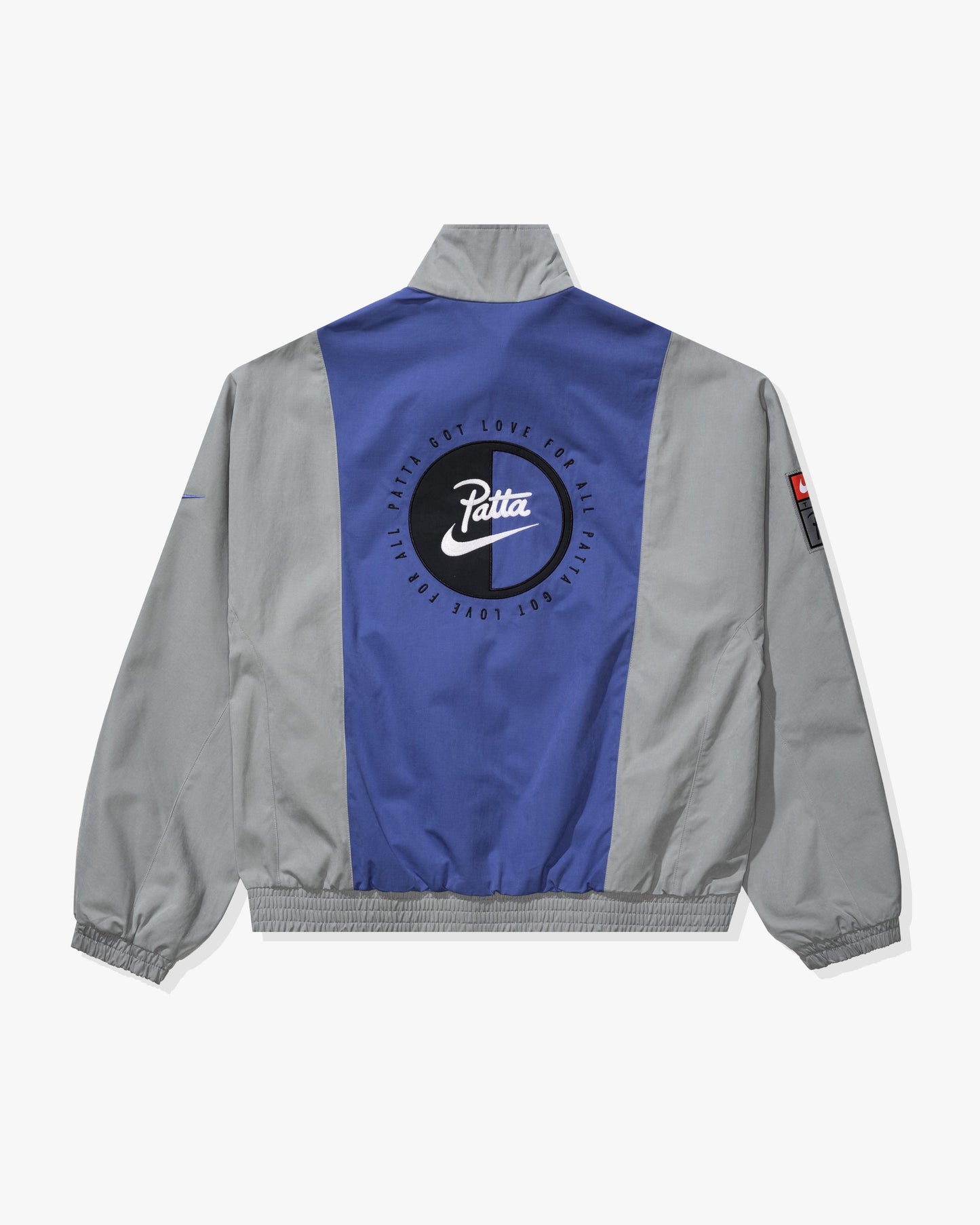Undefeated Clothing - NIKE NRG X PATTA TRACK JACKET - PARTICLEGREY
