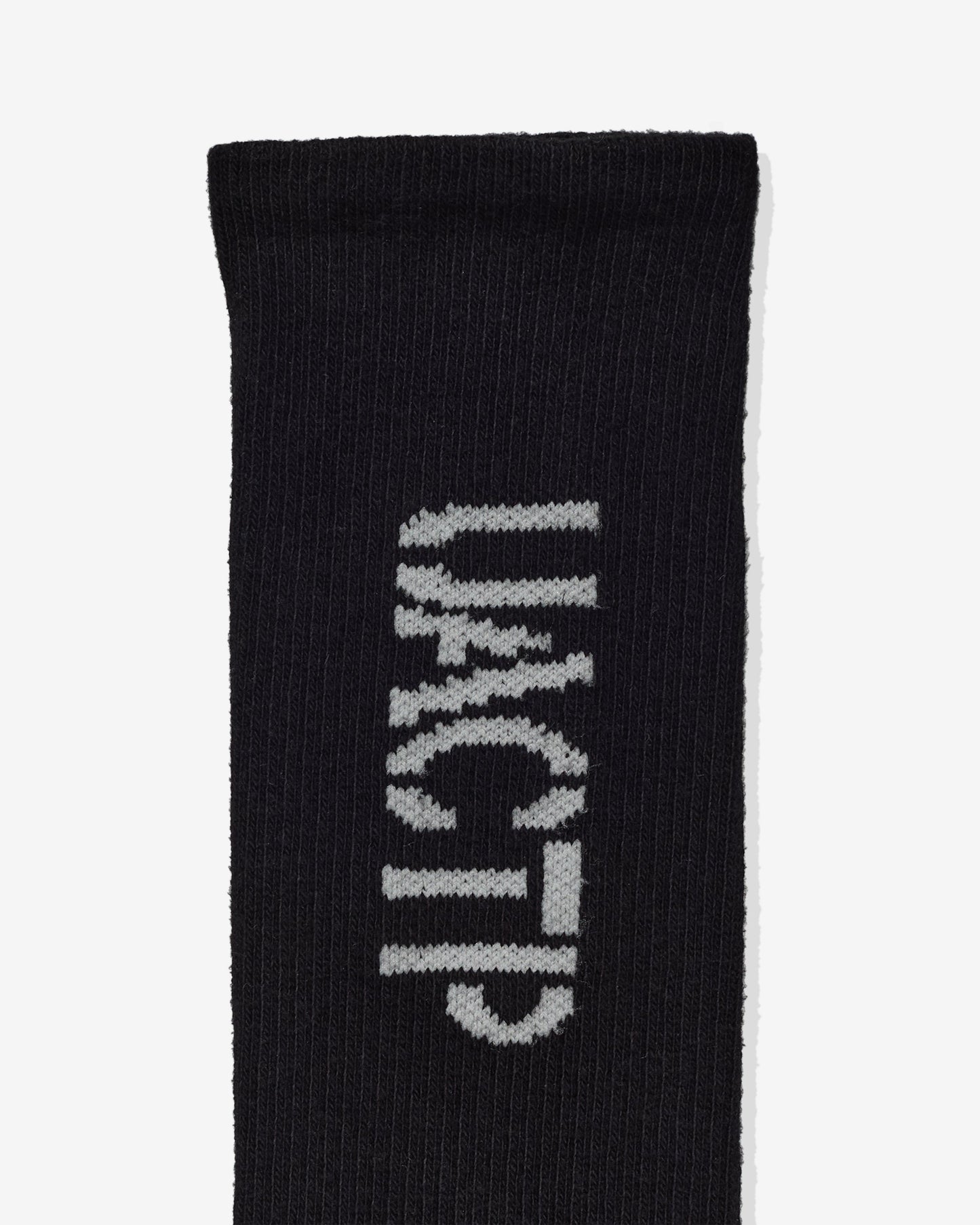 Undefeated Accessories - UACTP STENCIL CREW SOCK - BLACK