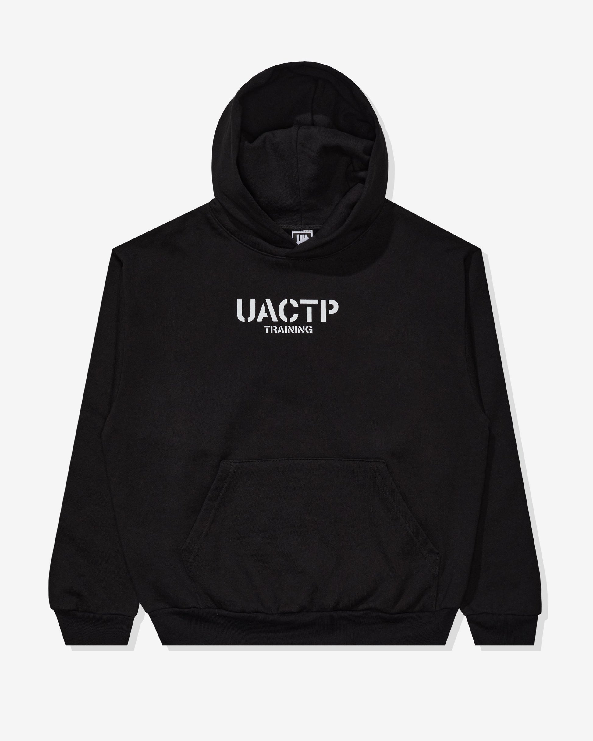 Undefeated Clothing - UACTP STENCIL TRAINING PULLOVER HOOD - BLACK