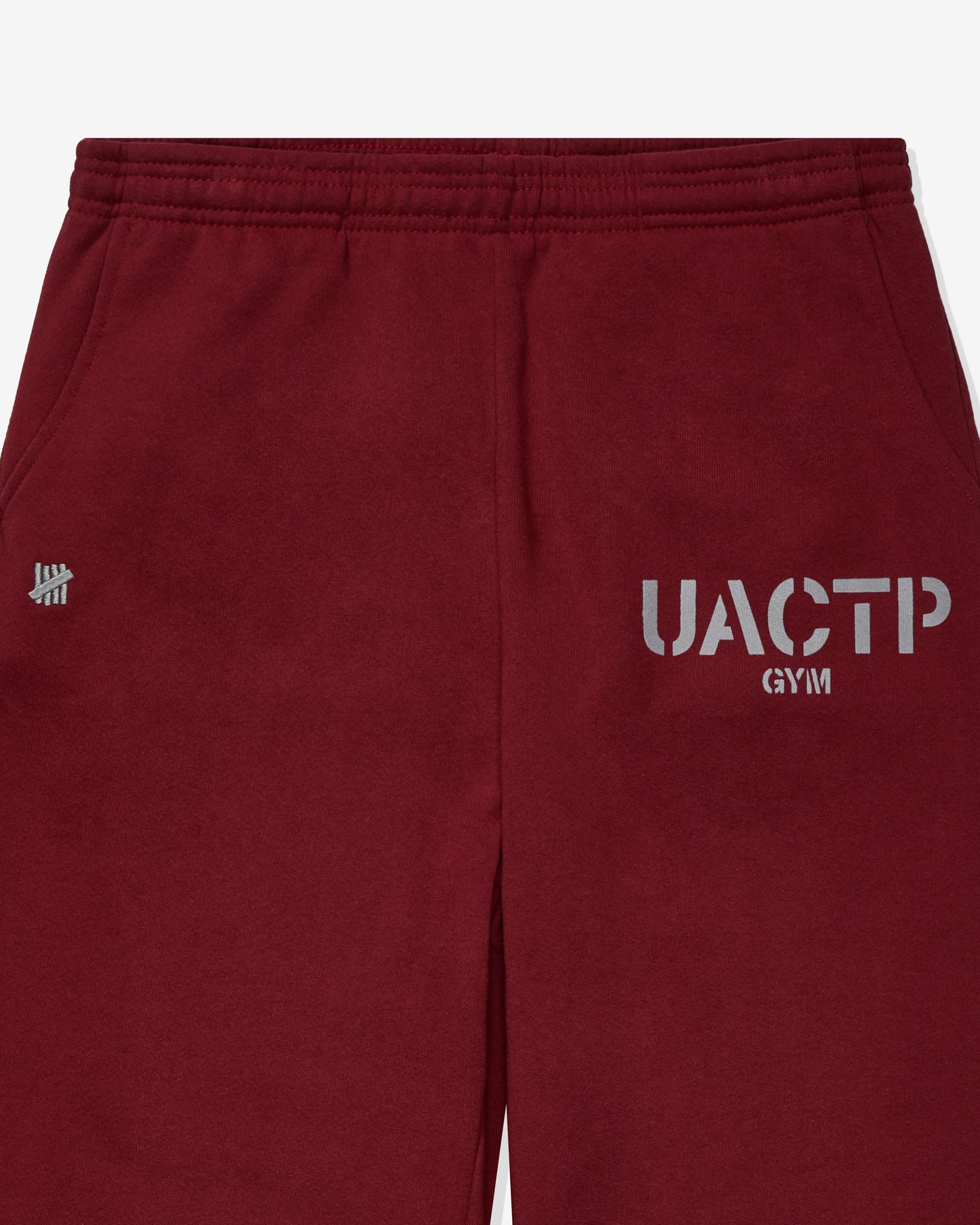 Undefeated Clothing - UACTP STENCIL GYM SWEATPANT - BURGUNDY