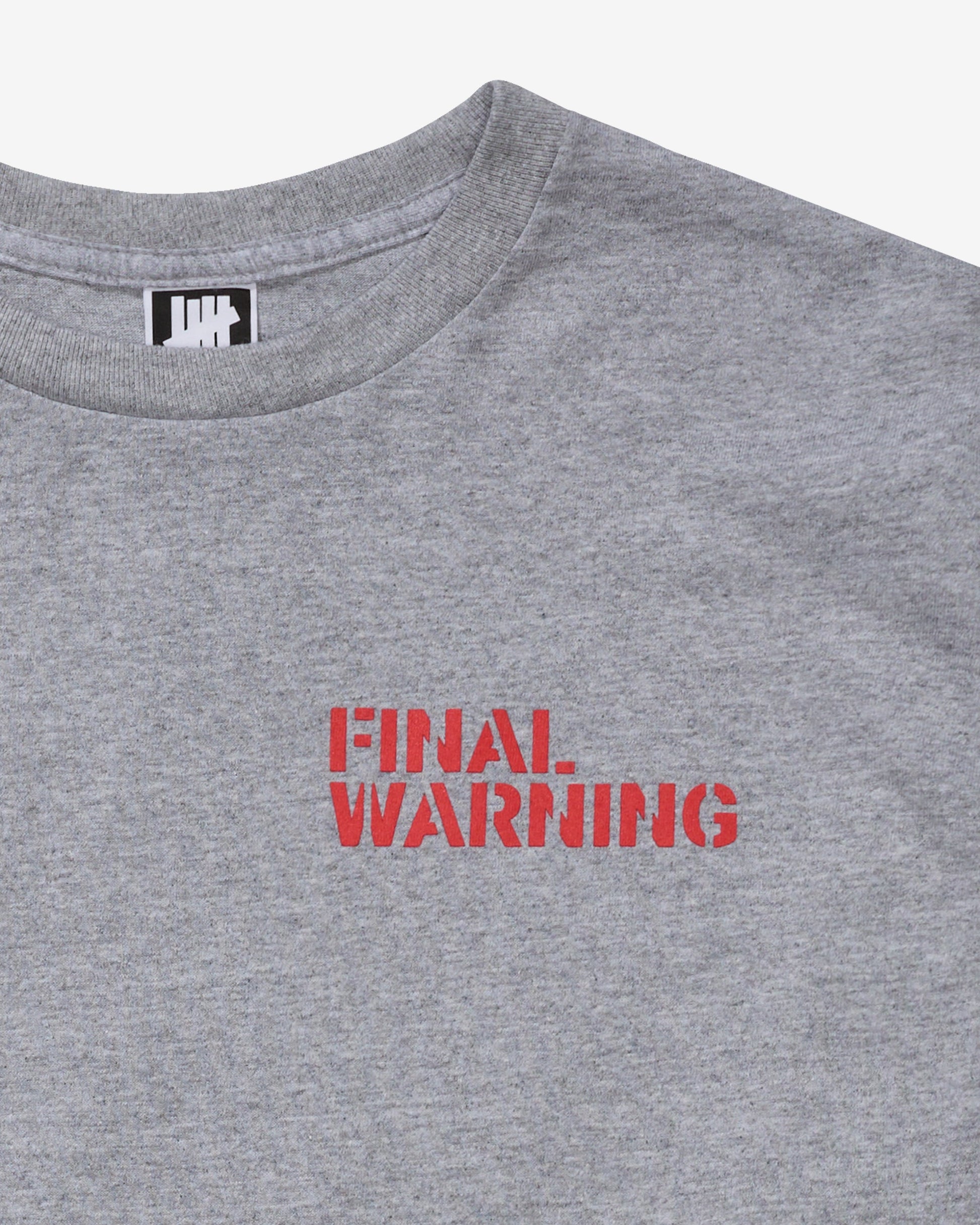 Undefeated Clothing - UACTP FINAL WARNING L/S TEE