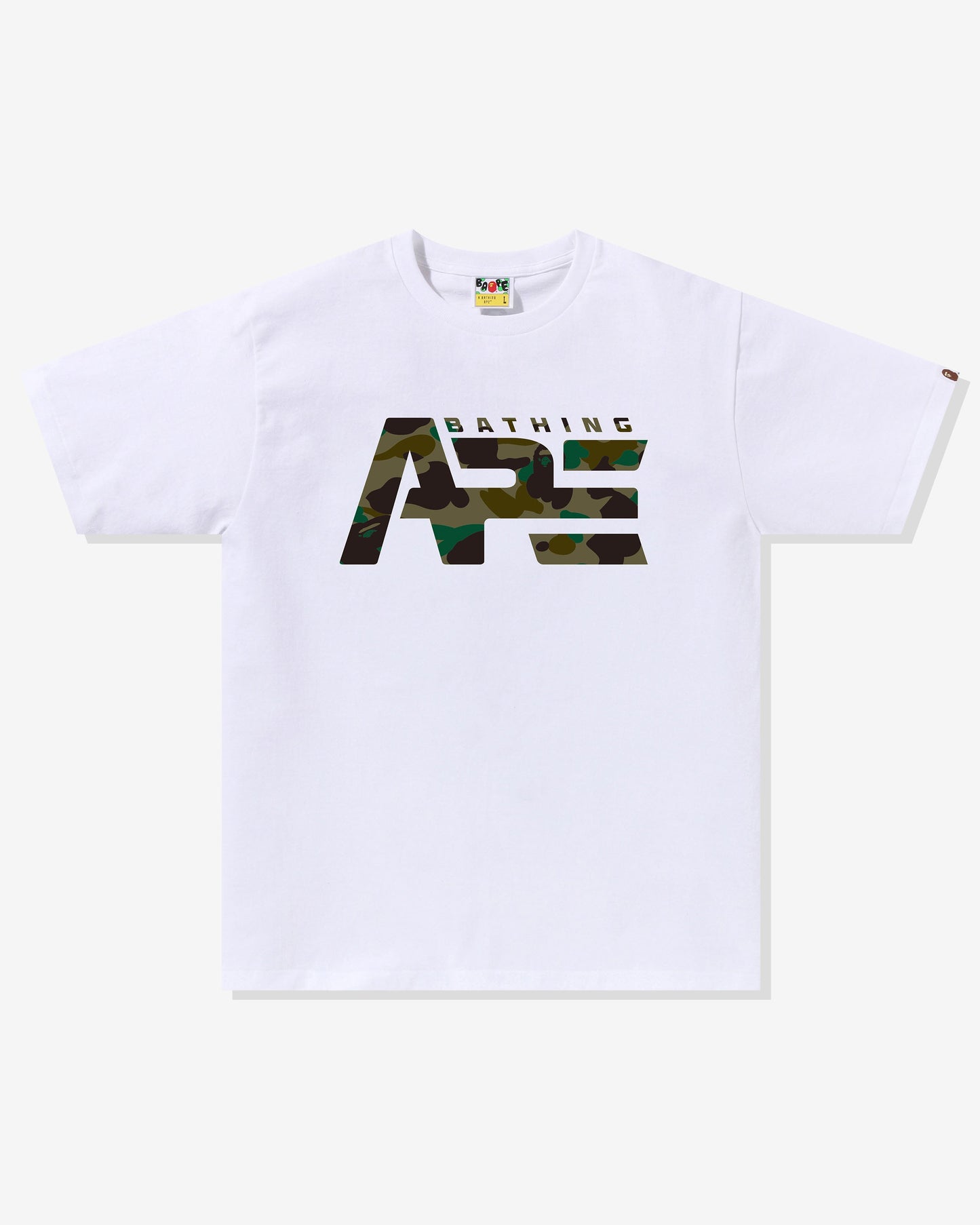 Undefeated Clothing - BAPE 1ST CAMO TACTICAL LOGO TEE - WHITE