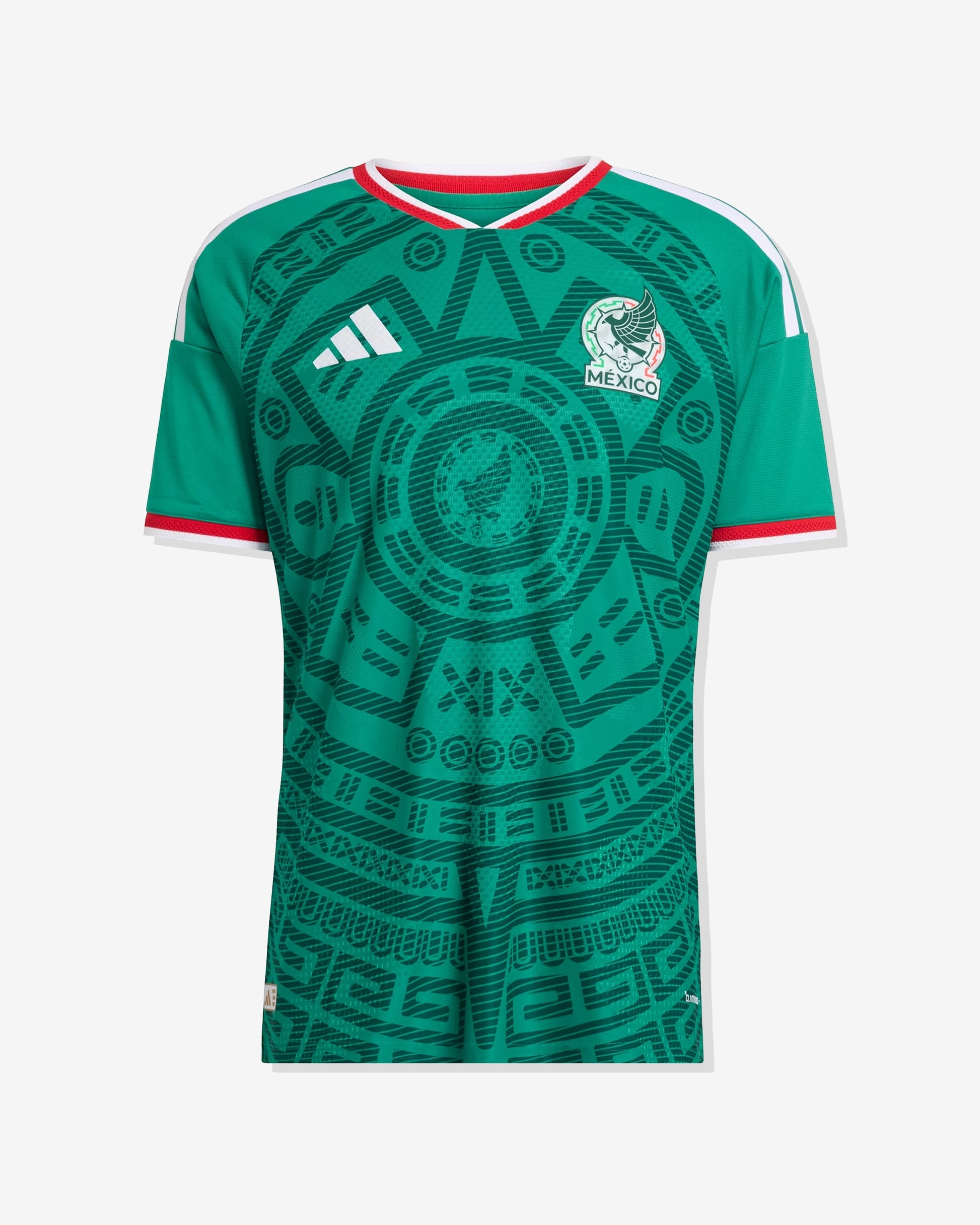 Undefeated Clothing - ADIDAS MEXICO 26 HOME AUTHENTIC JERSEY - BGREEN