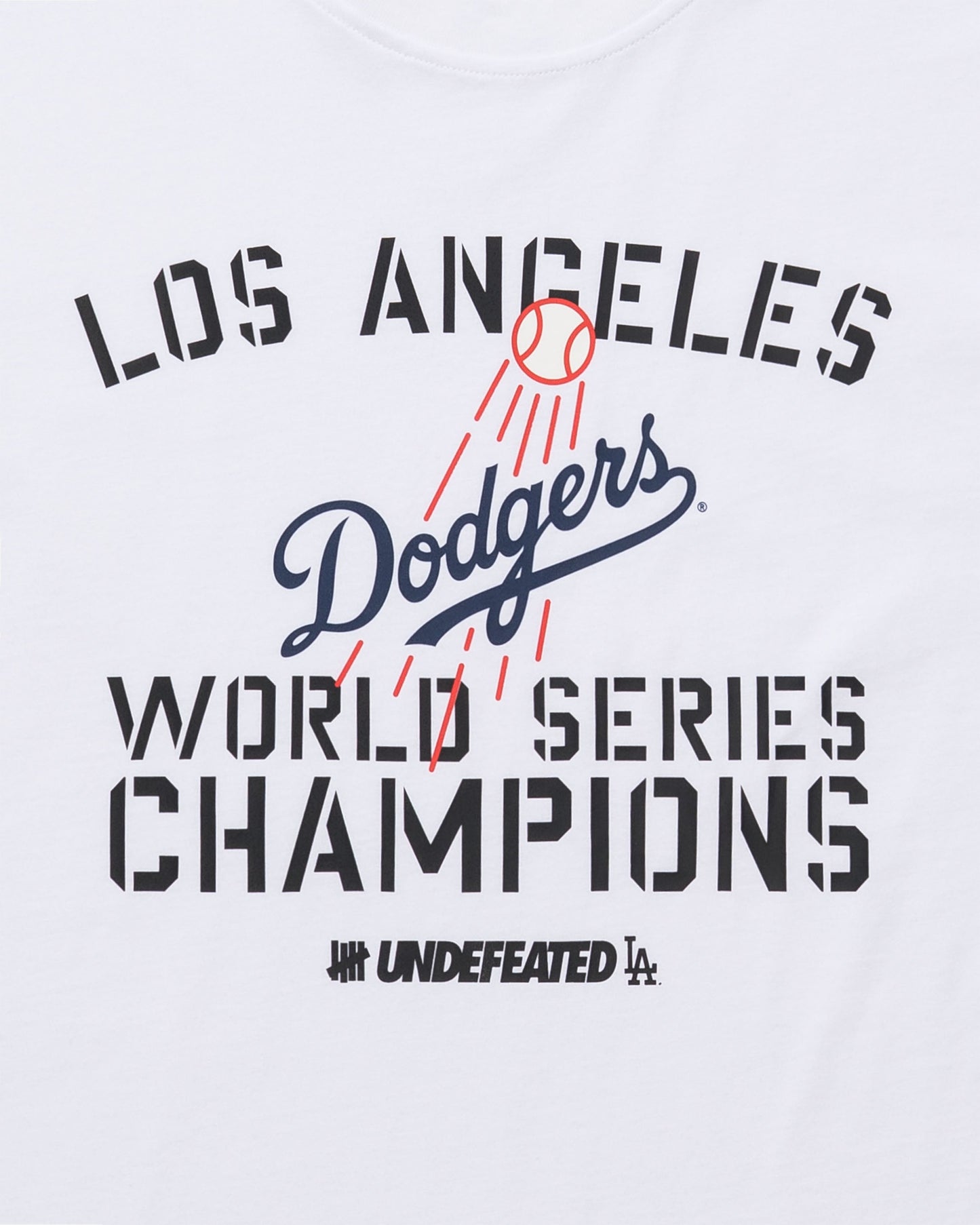 Undefeated Clothing - UNDEFEATED X NE X DODGERS STENCIL S/S TEE