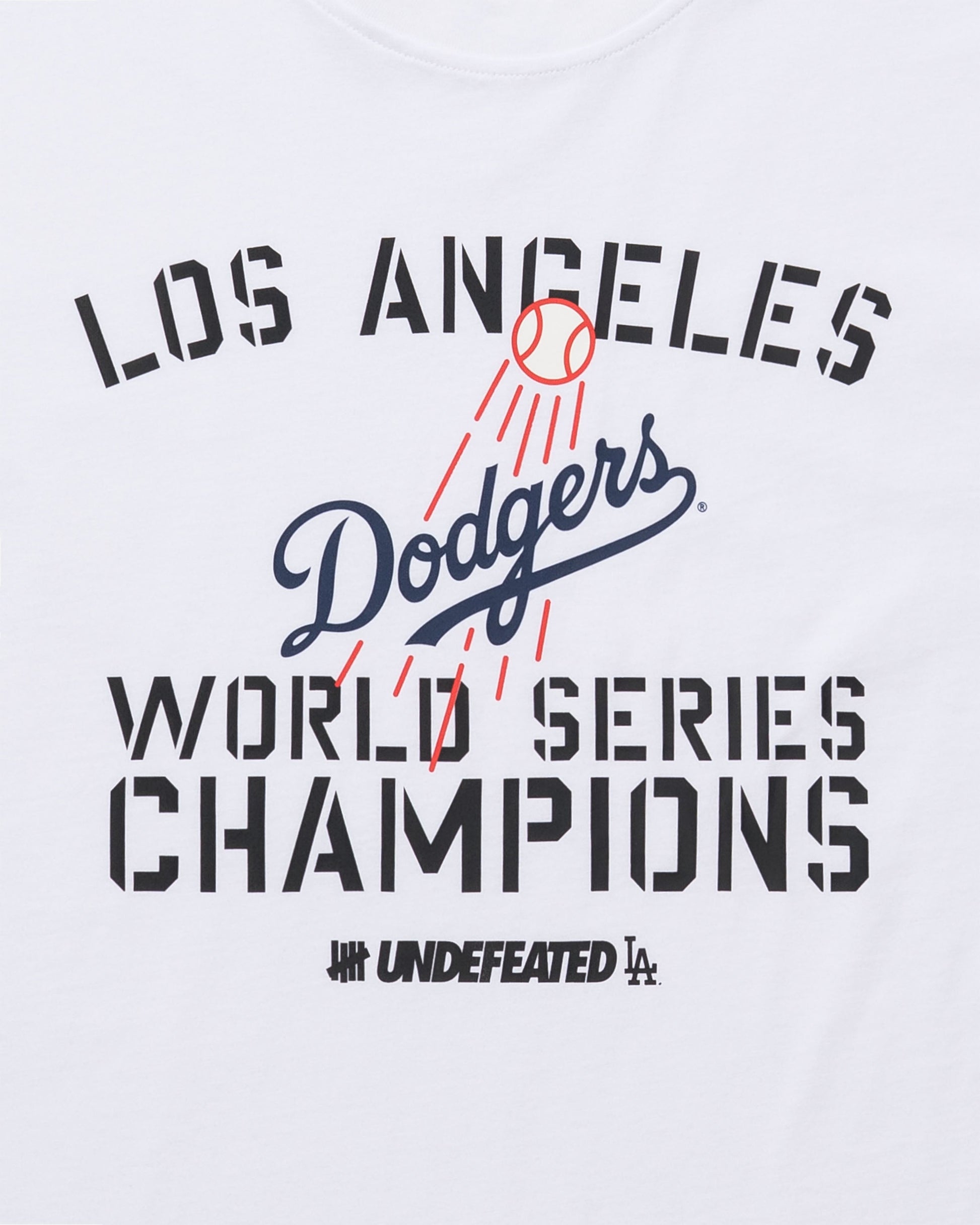 Undefeated Clothing - UNDEFEATED X NE X DODGERS STENCIL S/S TEE
