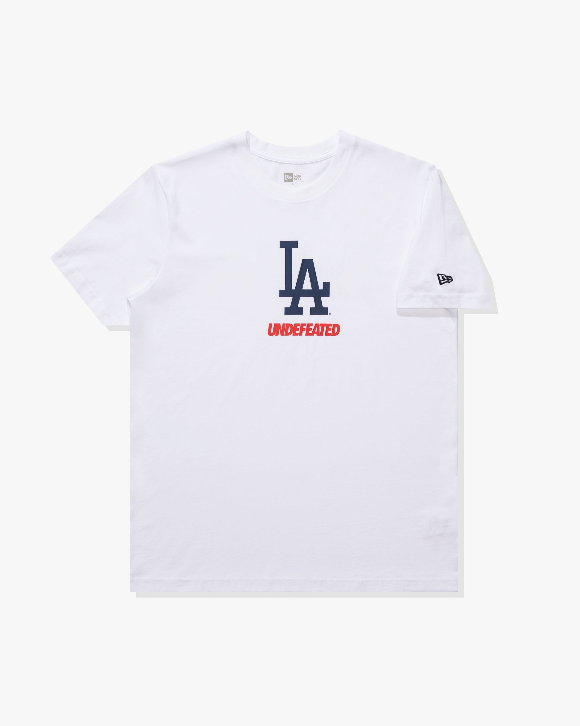 Undefeated Clothing - UNDEFEATED X NE X DODGERS STACKED LOGO S/S TEE