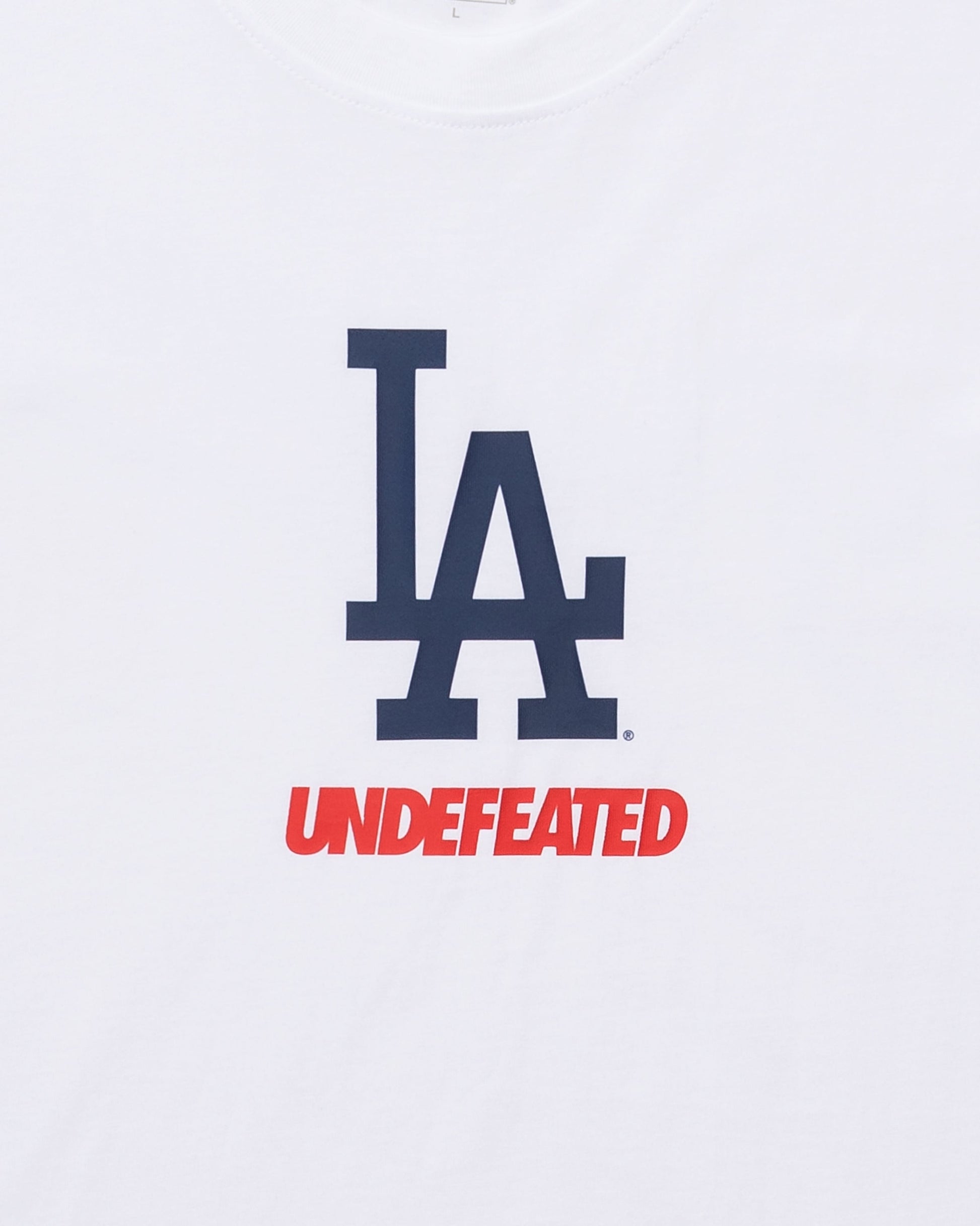 Undefeated Clothing - UNDEFEATED X NE X DODGERS STACKED LOGO S/S TEE