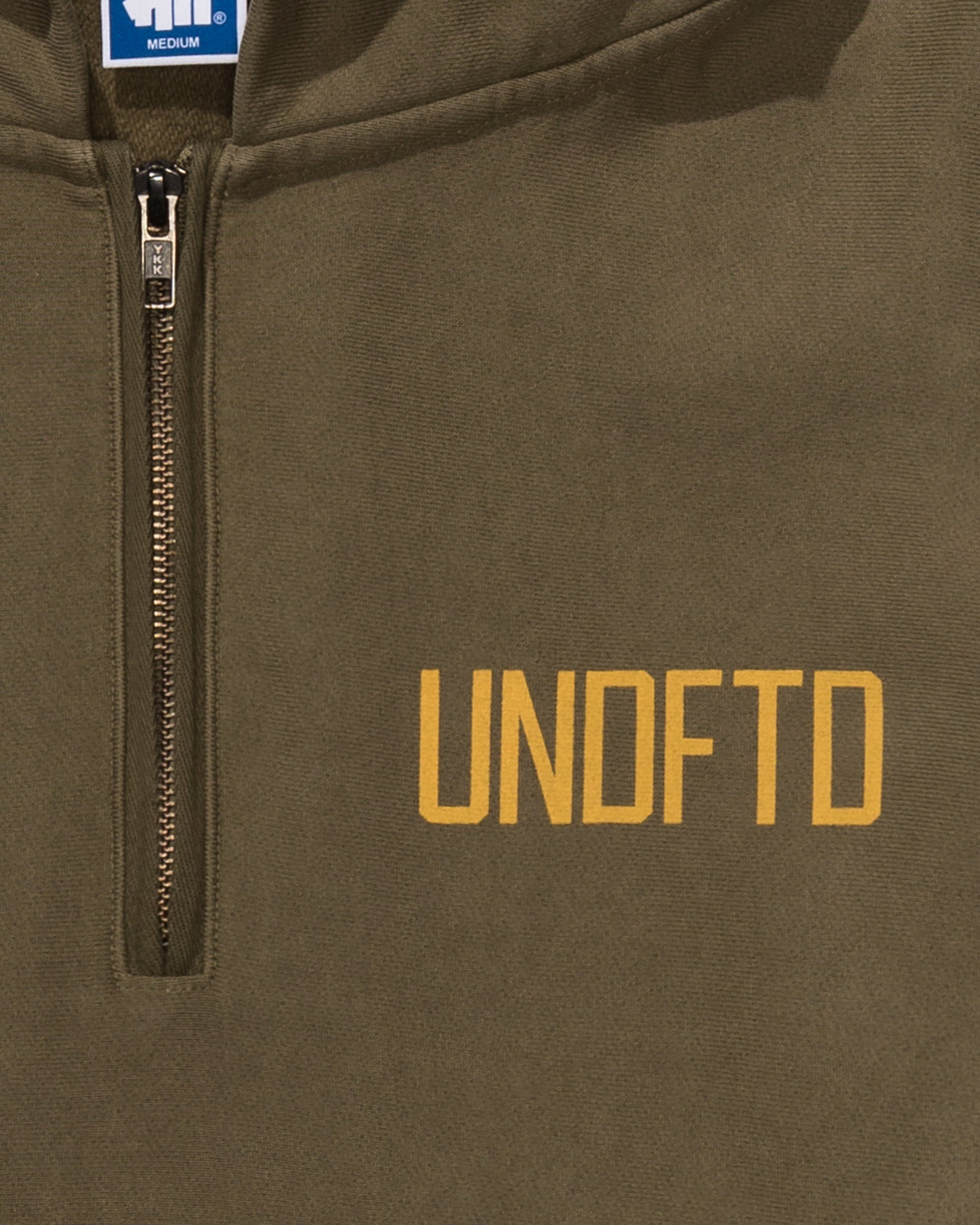 Undefeated Clothing - UNDEFEATED QUARTER ZIP PULLOVER HOOD