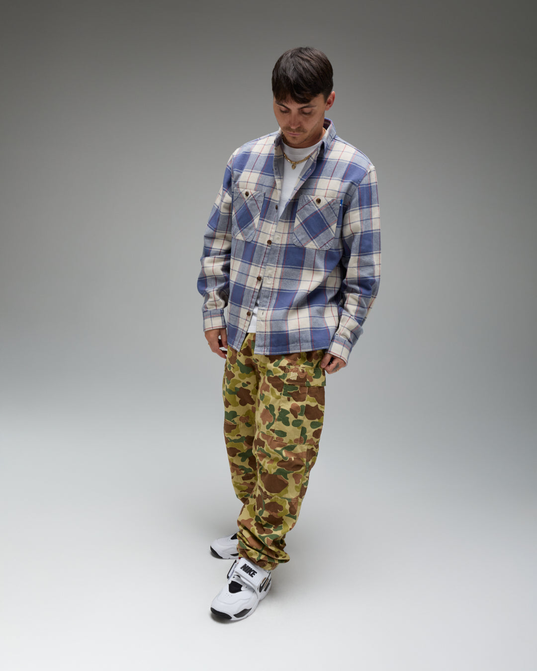 Undefeated Clothing - UNDEFEATED PLAID L/S WORKSHIRT