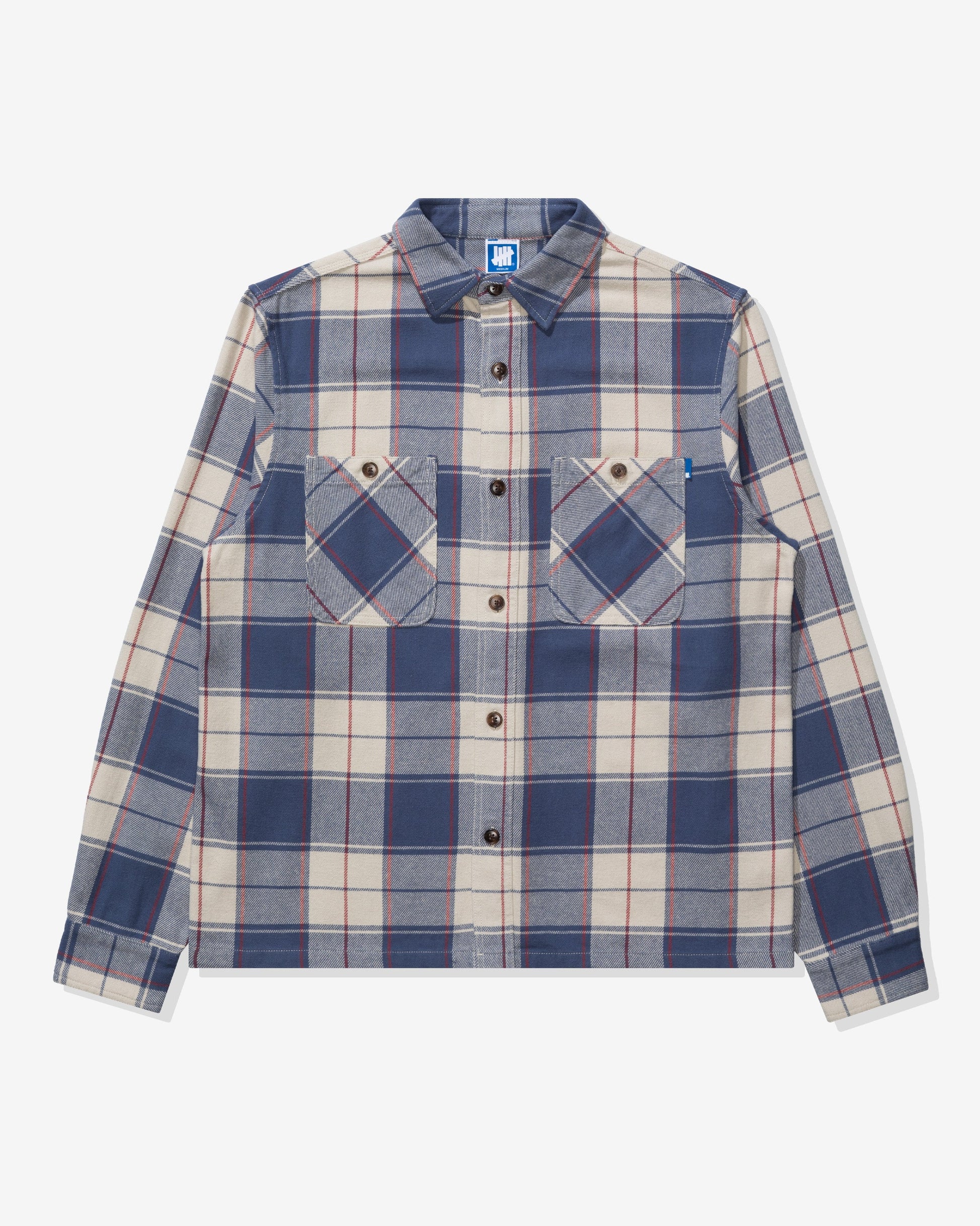 Undefeated Clothing - UNDEFEATED PLAID L/S WORKSHIRT