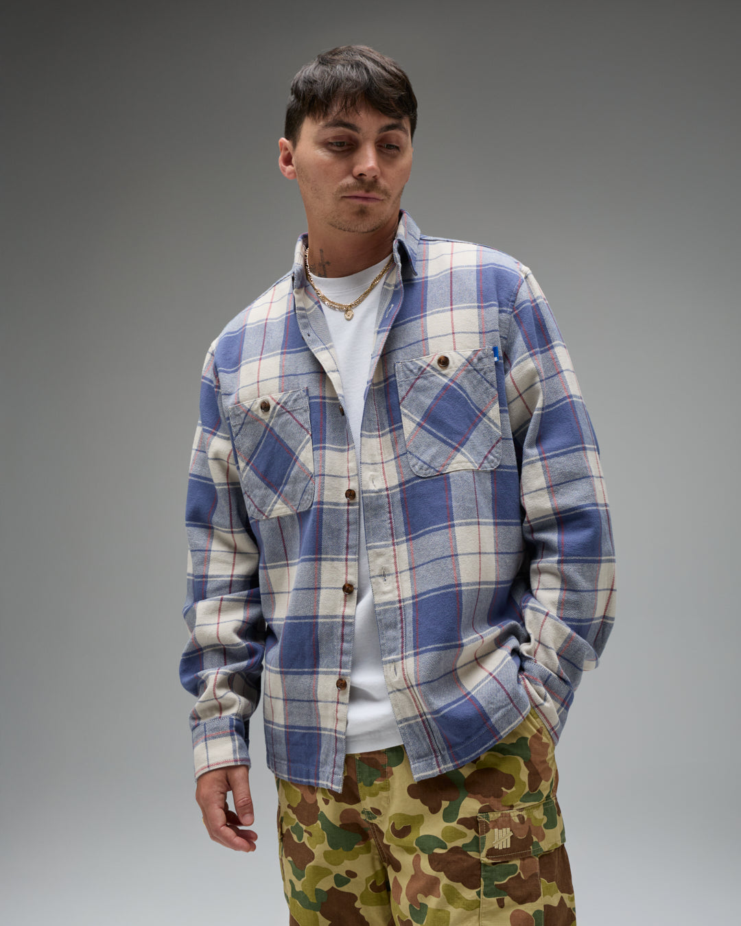 Undefeated Clothing - UNDEFEATED PLAID L/S WORKSHIRT