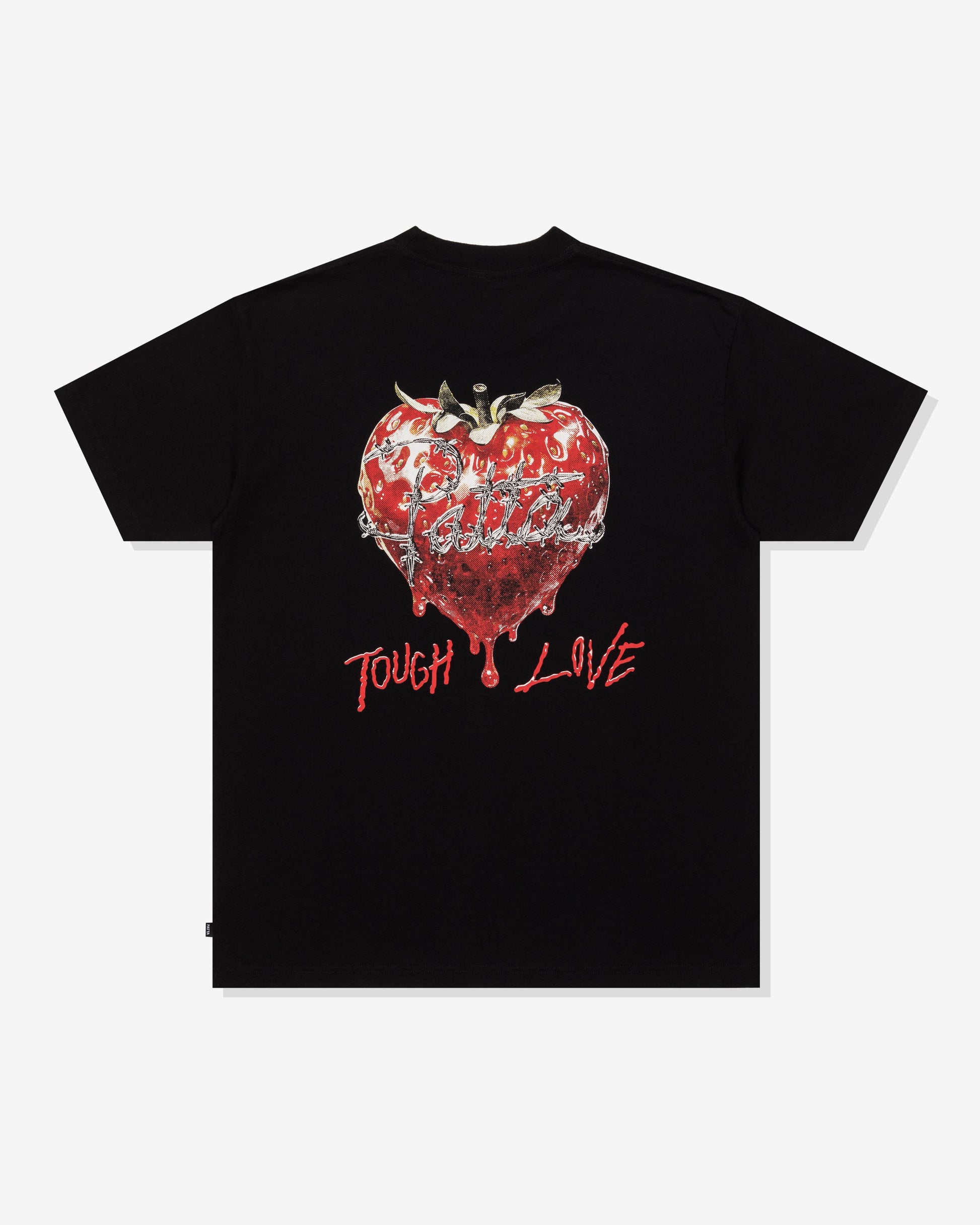 Undefeated Clothing - PATTA TOUGH LOVE TEE - BLACK