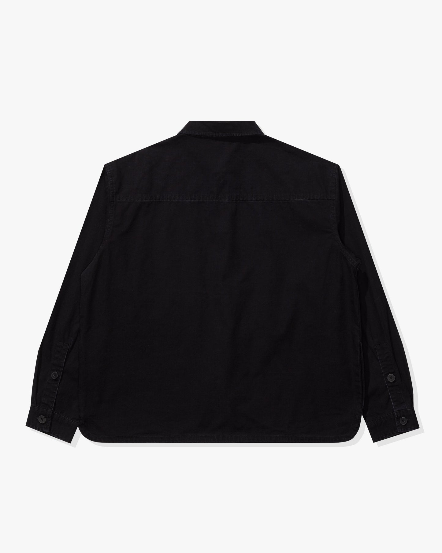 Undefeated Clothing - UNDEFEATED RIPSTOP L/S WORKSHIRT - BLACK