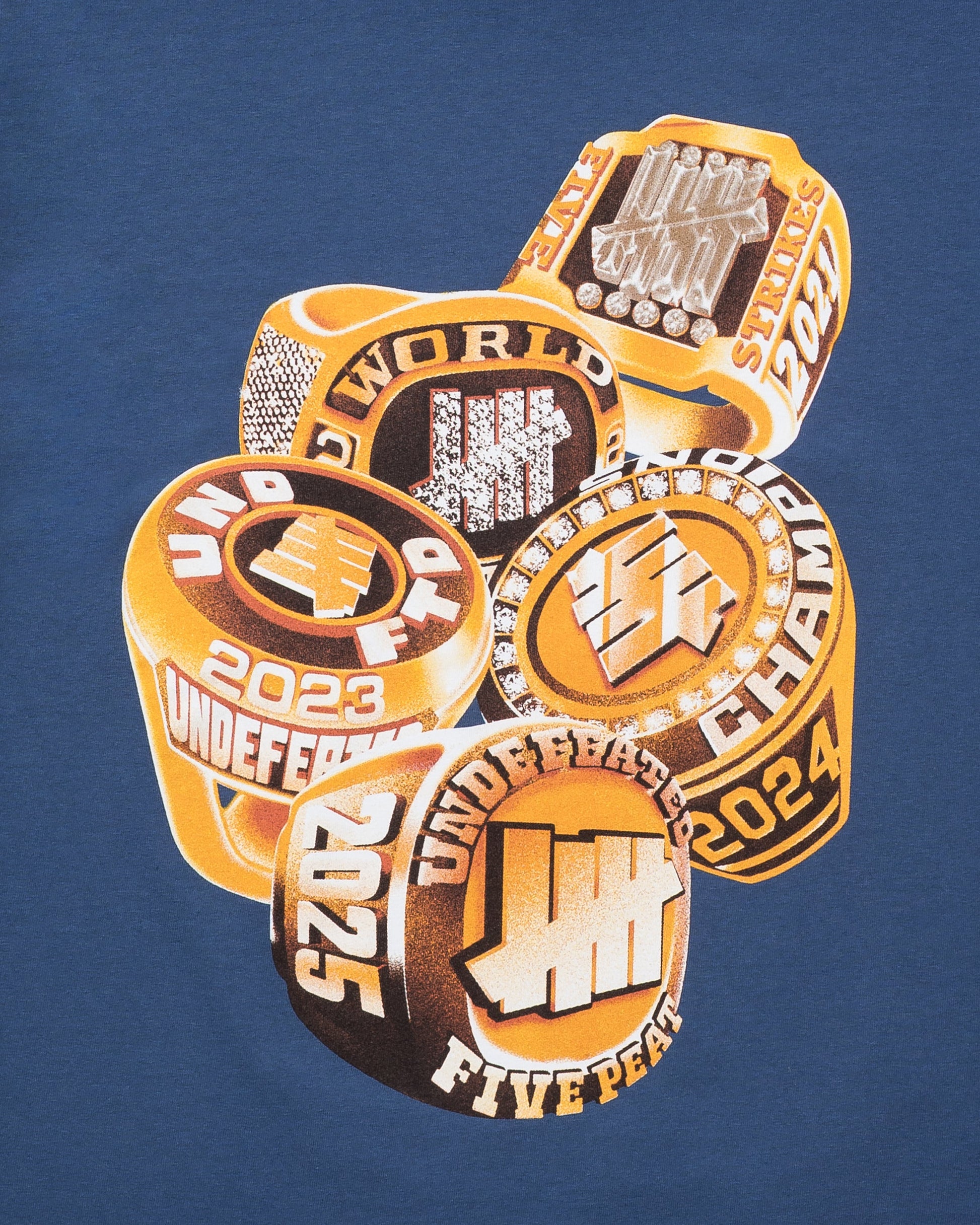Undefeated Clothing - UNDEFEATED RINGS S/S TEE