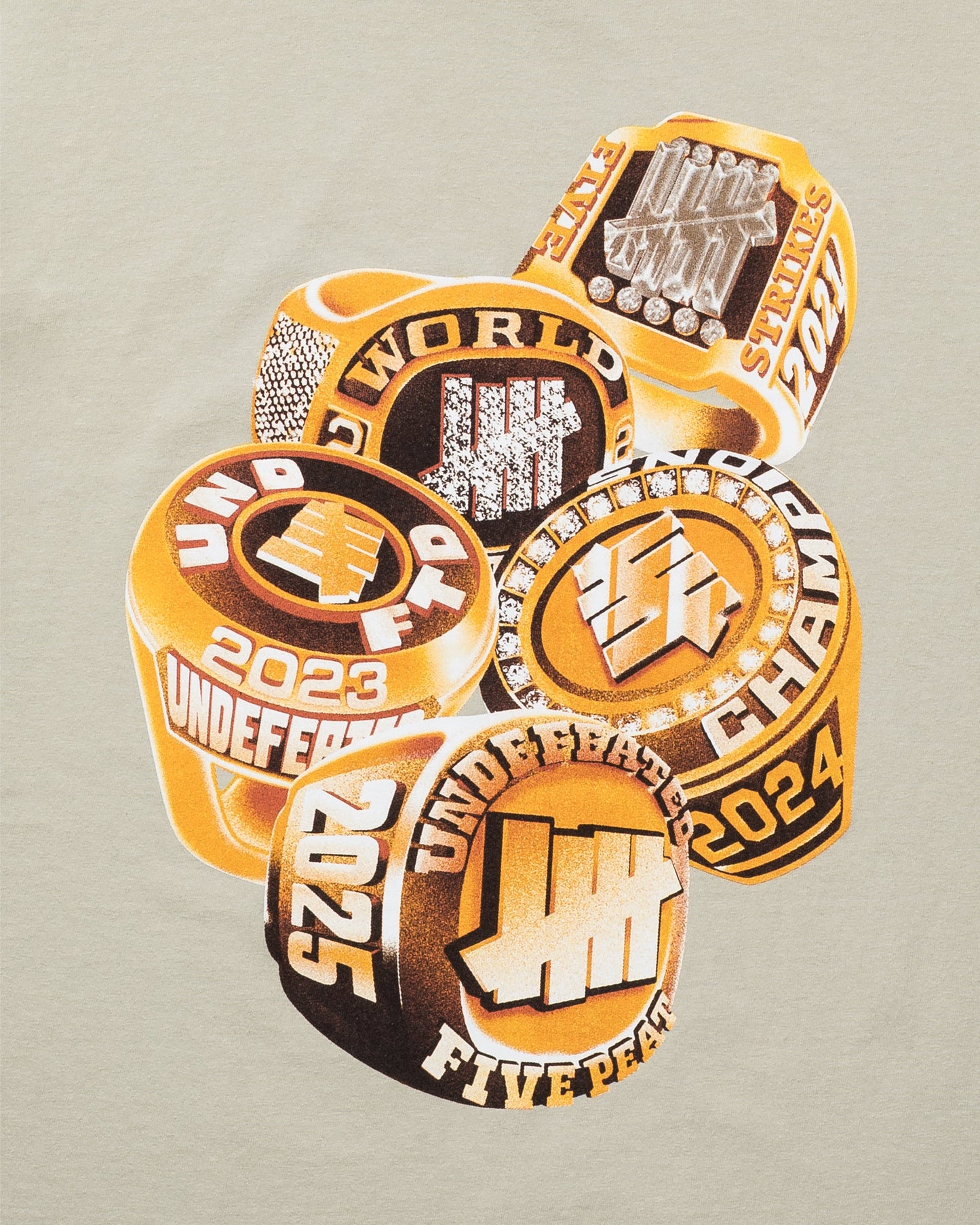 Undefeated Clothing - UNDEFEATED RINGS S/S TEE
