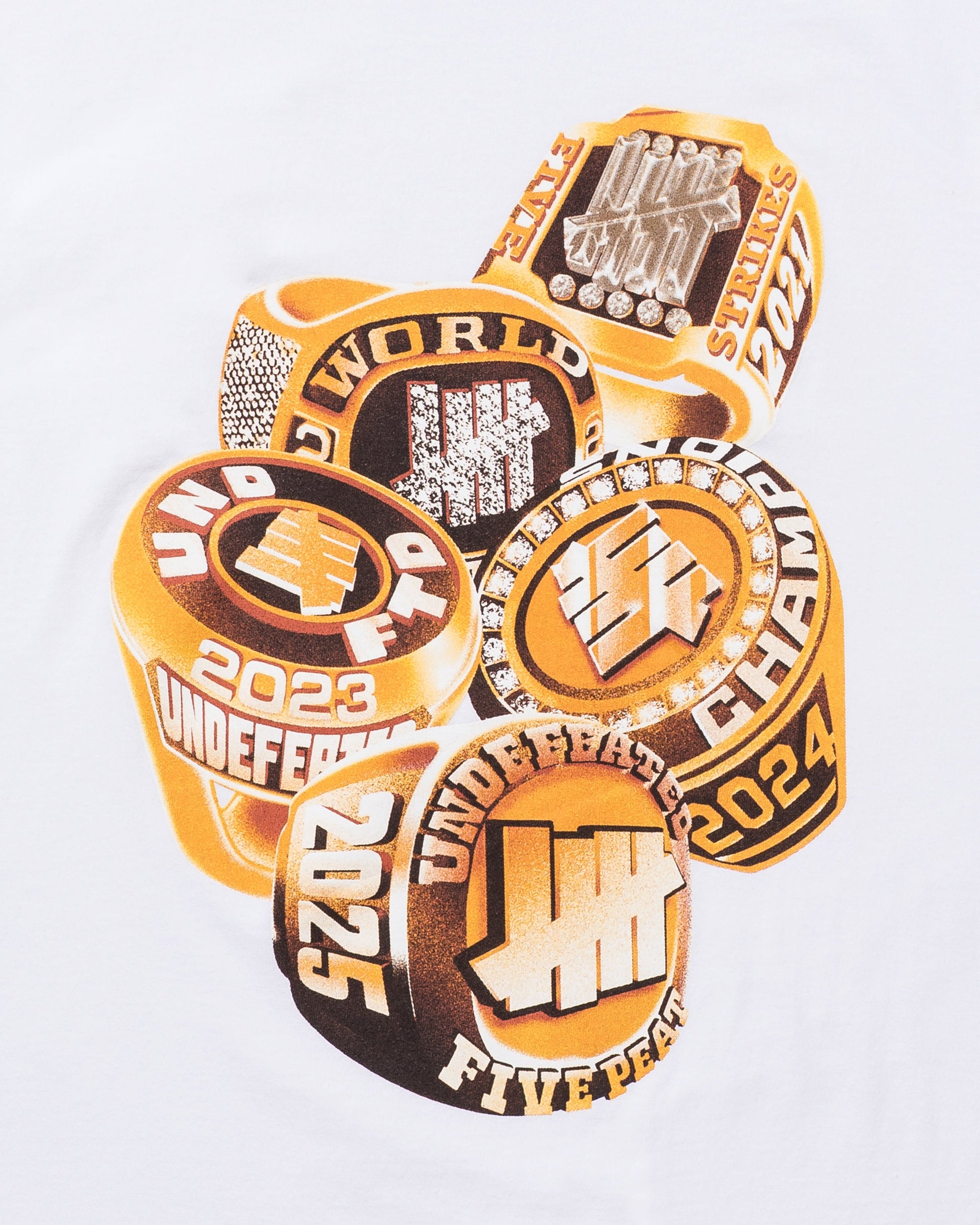 Undefeated Clothing - UNDEFEATED RINGS S/S TEE