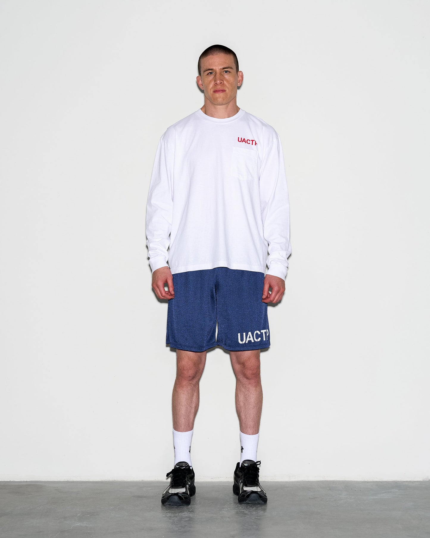 Undefeated Clothing - UACTP X GARDAR EIDE EINARSSON STENCIL L/S POCKET TEE