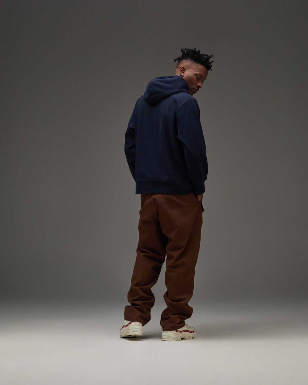 Undefeated Clothing - UNDEFEATED QUARTER ZIP PULLOVER HOOD
