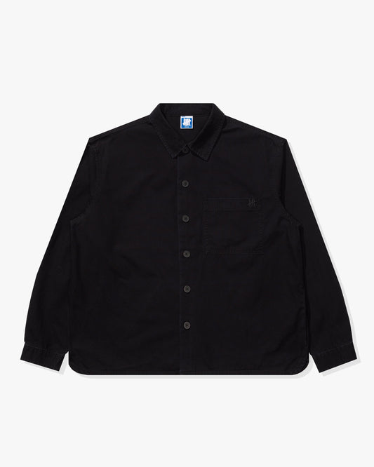Undefeated Clothing - UNDEFEATED RIPSTOP L/S WORKSHIRT - BLACK