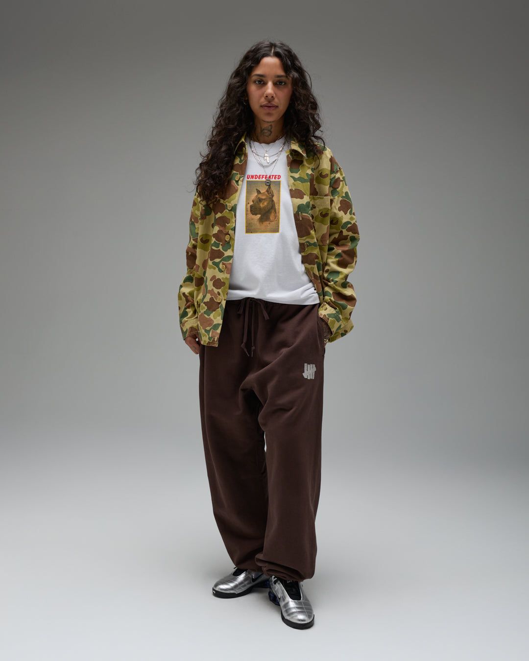 Undefeated Clothing - UNDEFEATED RIPSTOP L/S WORKSHIRT - DUCK CAMO