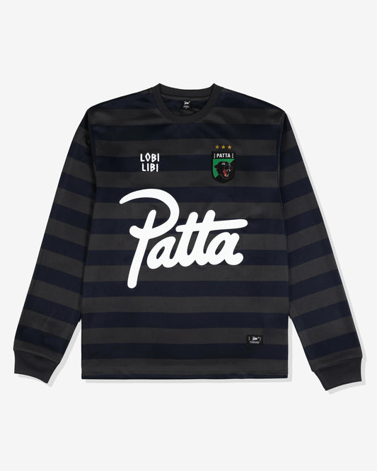 Undefeated Clothing - PATTA STRIPED LS FOOTBALL JERSEY - FORGEDIRON