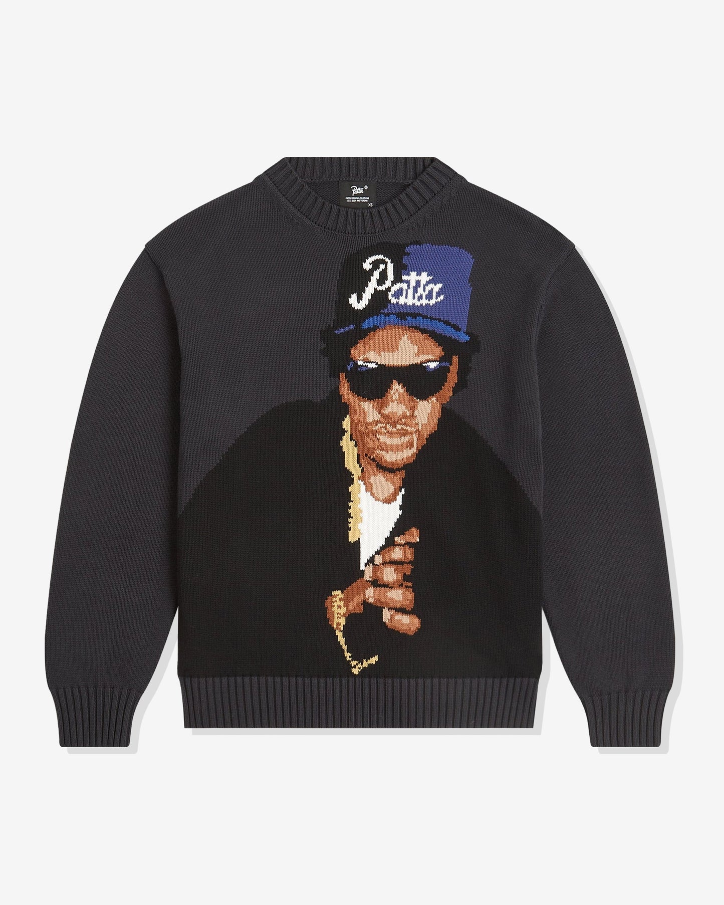 Undefeated Clothing - PATTA OLD SCHOOL KNITTED SWEATER - MOONLESSNIGHT