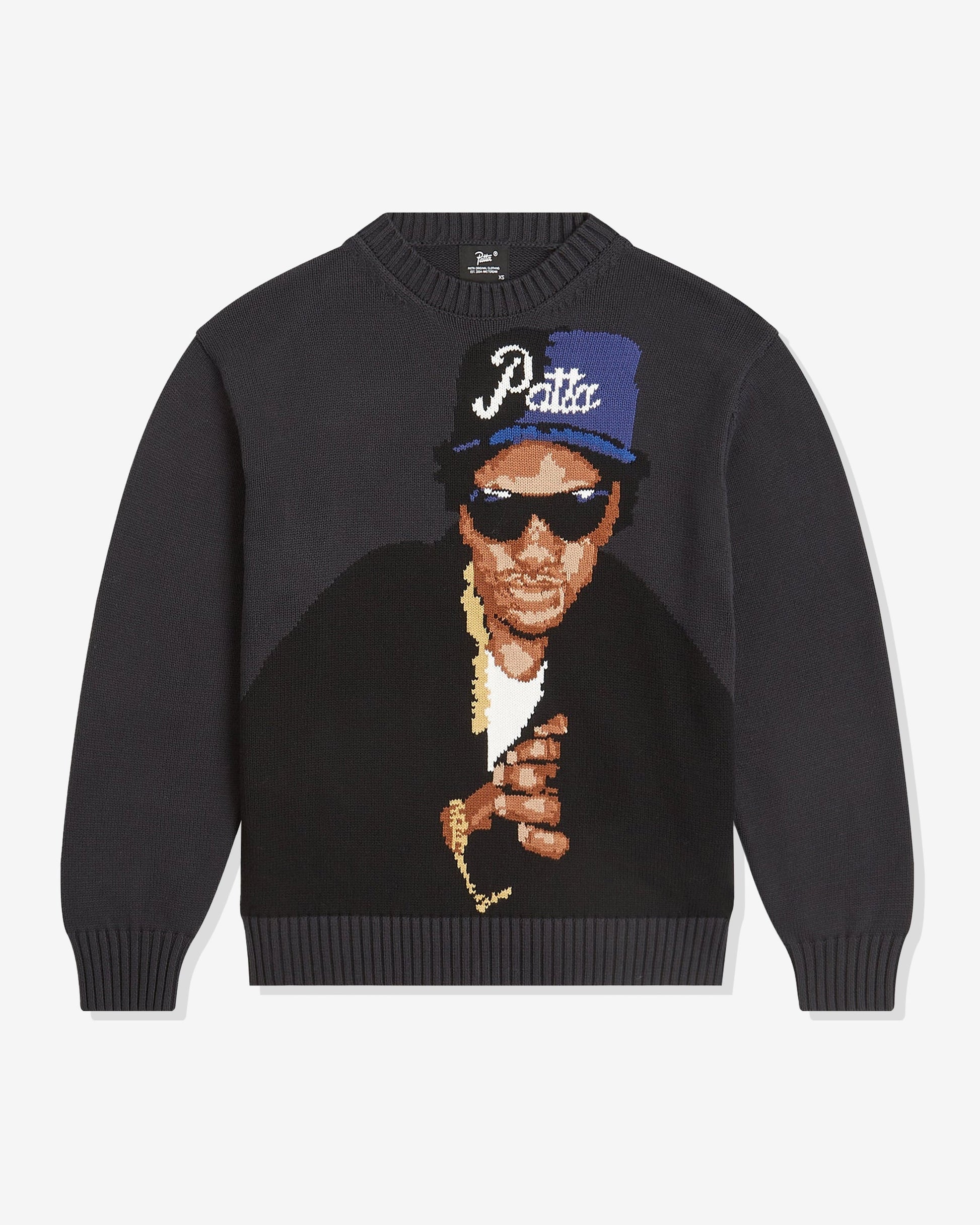 Undefeated Clothing - PATTA OLD SCHOOL KNITTED SWEATER - MOONLESSNIGHT