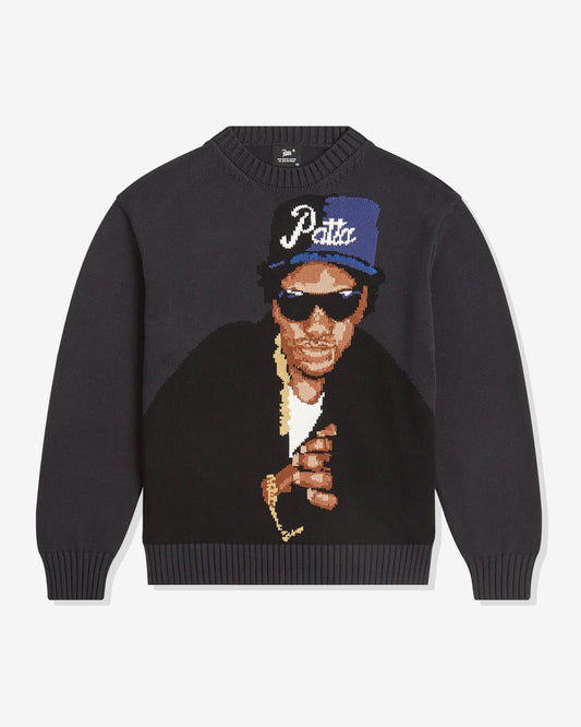Undefeated Clothing - PATTA OLD SCHOOL KNITTED SWEATER - MOONLESSNIGHT