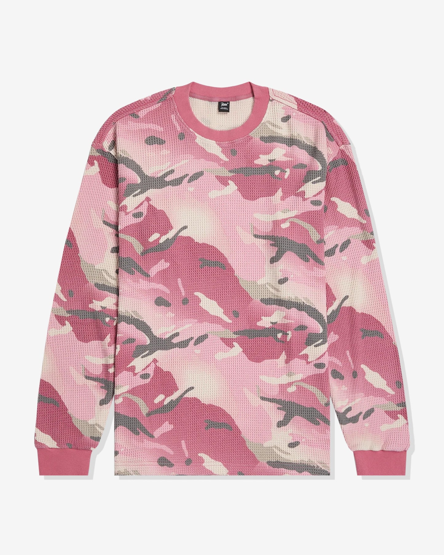 Undefeated Clothing - PATTA CAMO WAFFLE LS TEE - CACTUSFLOWER