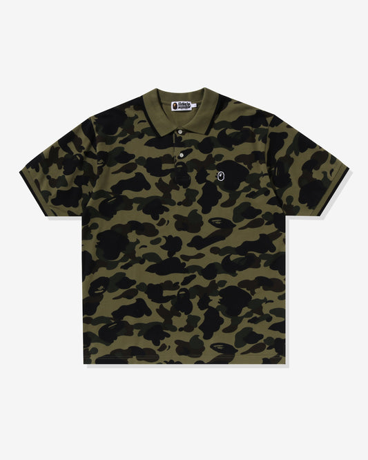 Undefeated Clothing - BAPE 1ST CAMO ONE POINT POLO M リラックス - GREEN