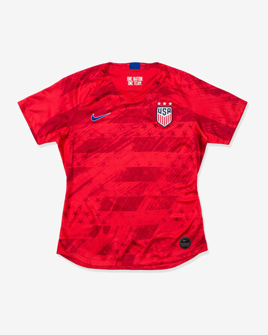 Undefeated Clothing - NIKE WOMEN'S U.S. STADIUM JERSEY 2019 - SPEEDRED/BRIGHTBLUE