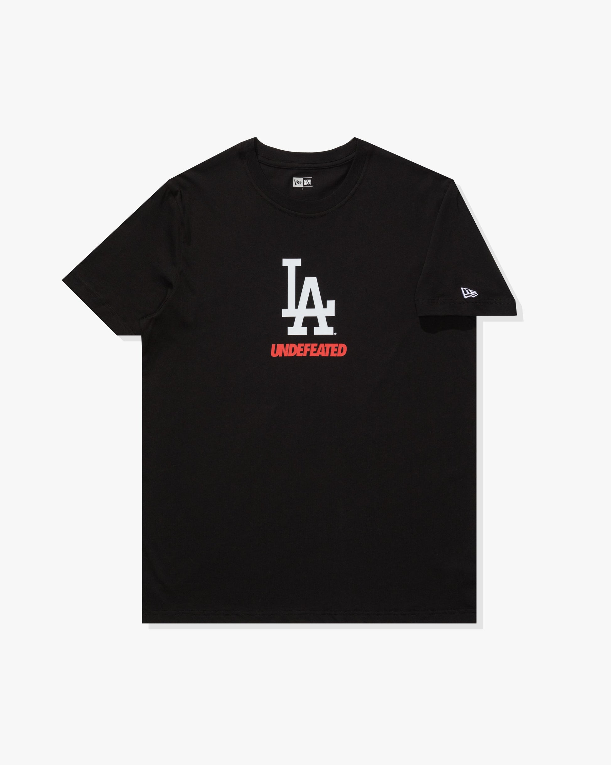 Undefeated Clothing - UNDEFEATED X NE X DODGERS STACKED LOGO S/S TEE