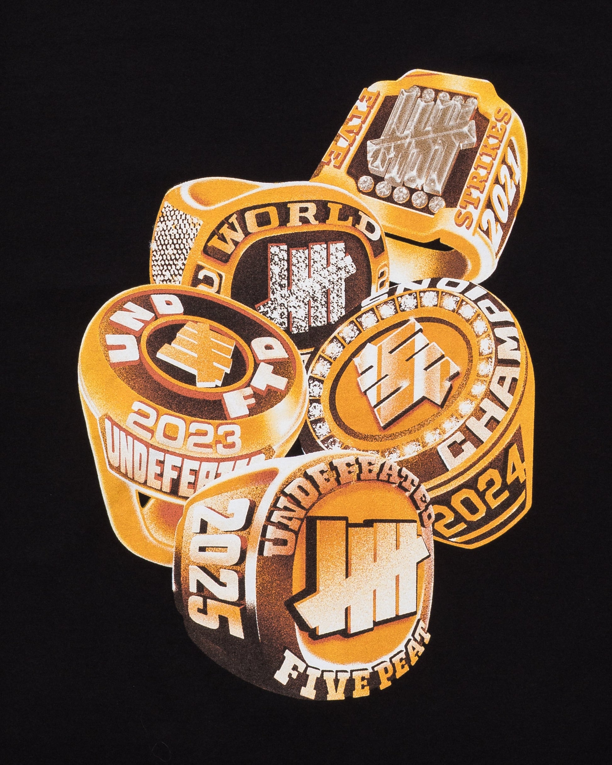 Undefeated Clothing - UNDEFEATED RINGS S/S TEE