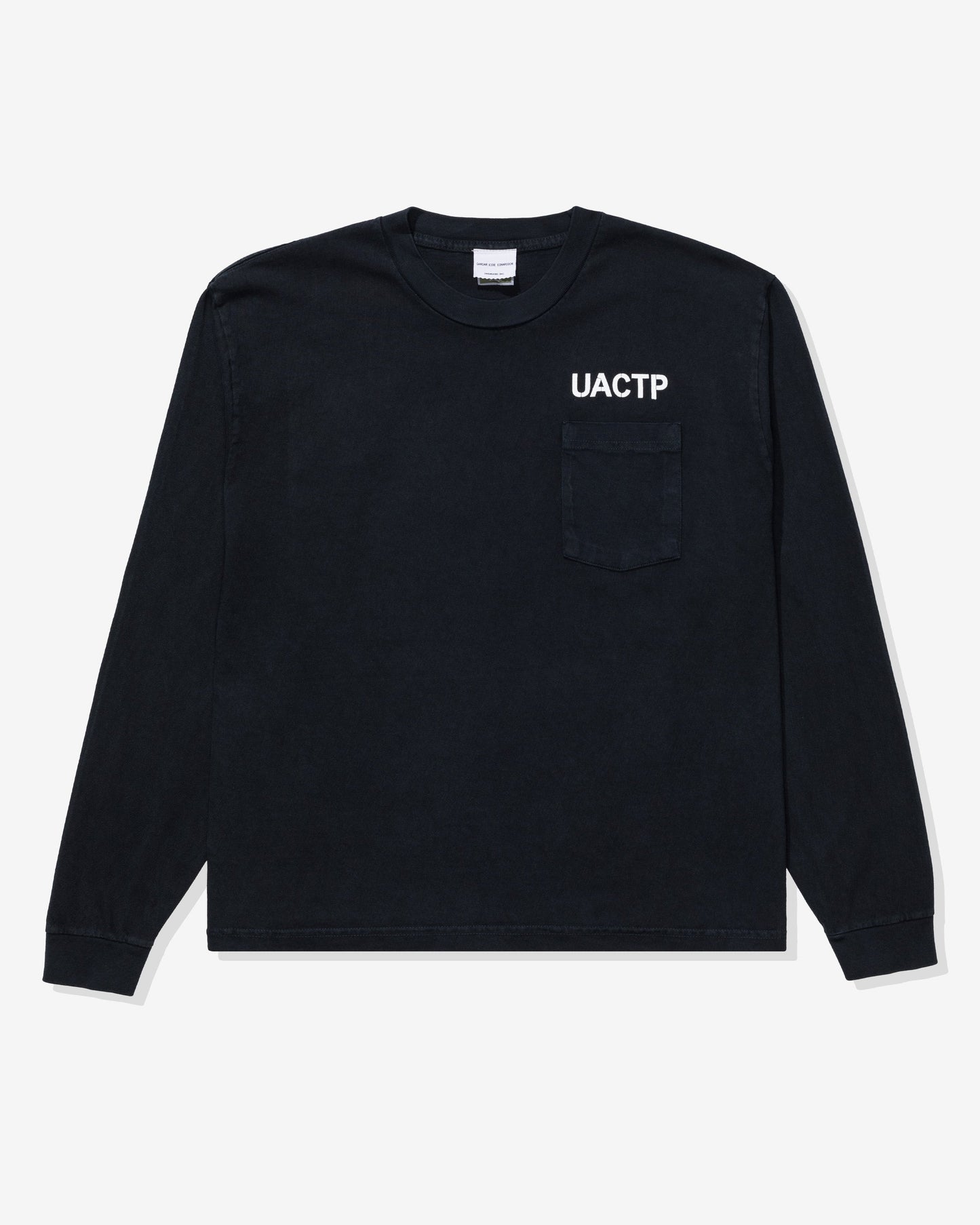 Undefeated Clothing - UACTP X GARDAR EIDE EINARSSON STENCIL L/S POCKET TEE