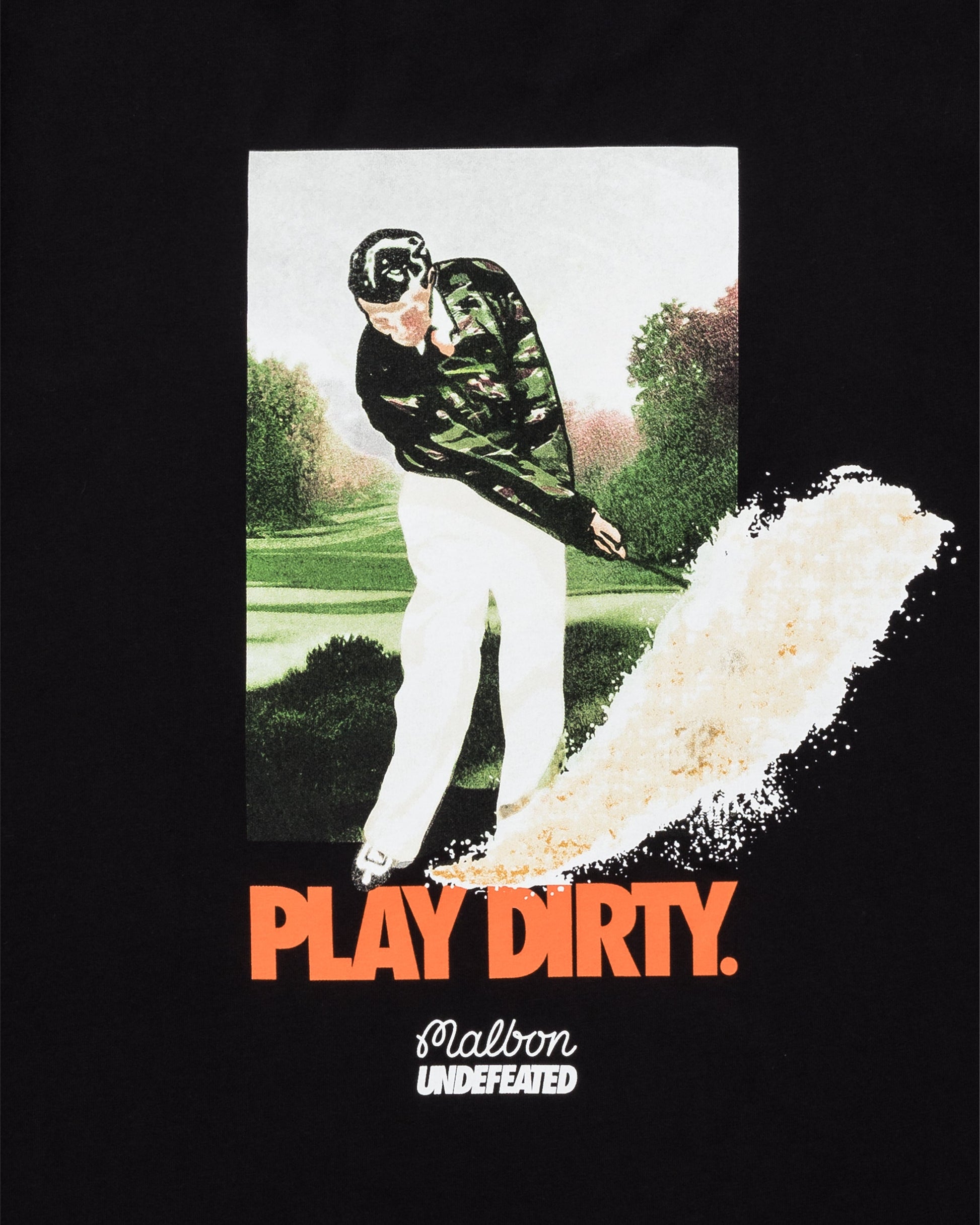 Undefeated Clothing - MALBON X UNDEFEATED PLAY DIRTY T-SHIRT
