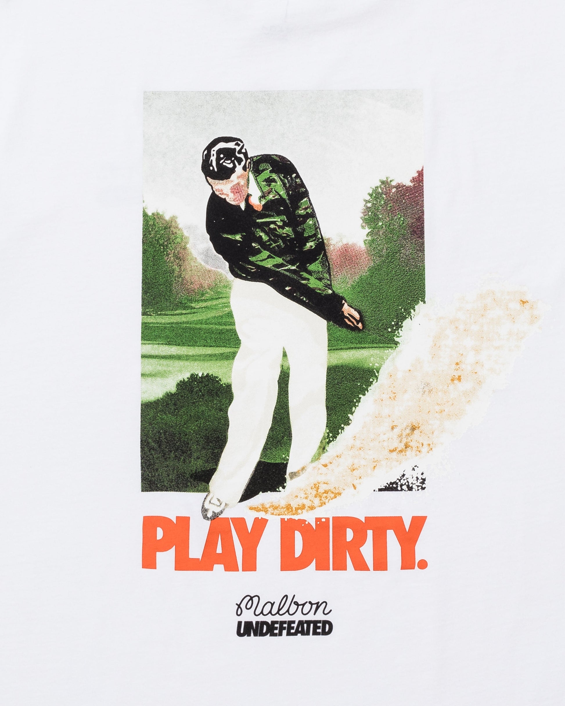 Undefeated Clothing - MALBON X UNDEFEATED PLAY DIRTY T-SHIRT