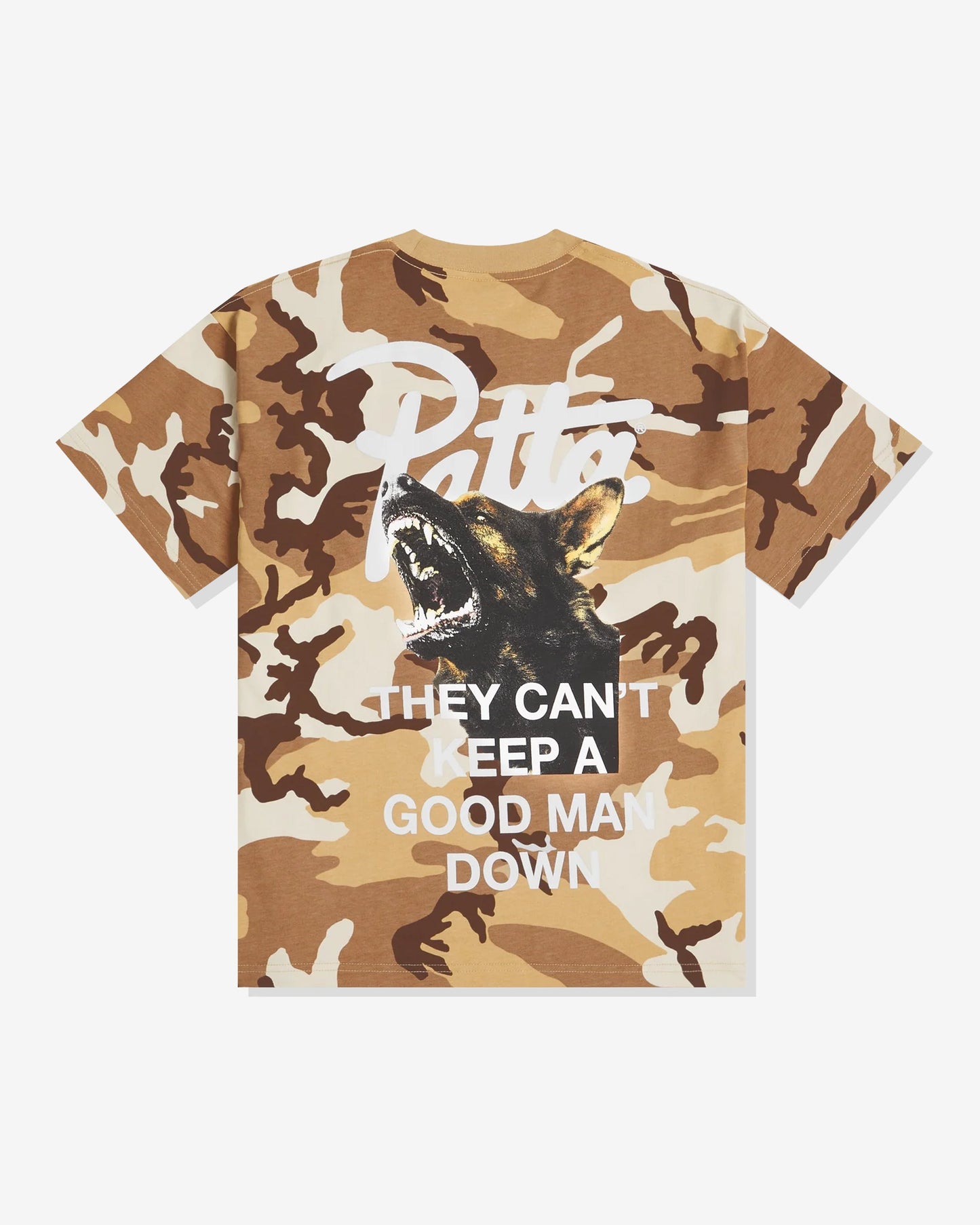 Undefeated Clothing - PATTA BARK WOODLAND CAMO TEE - SANDOLLAR