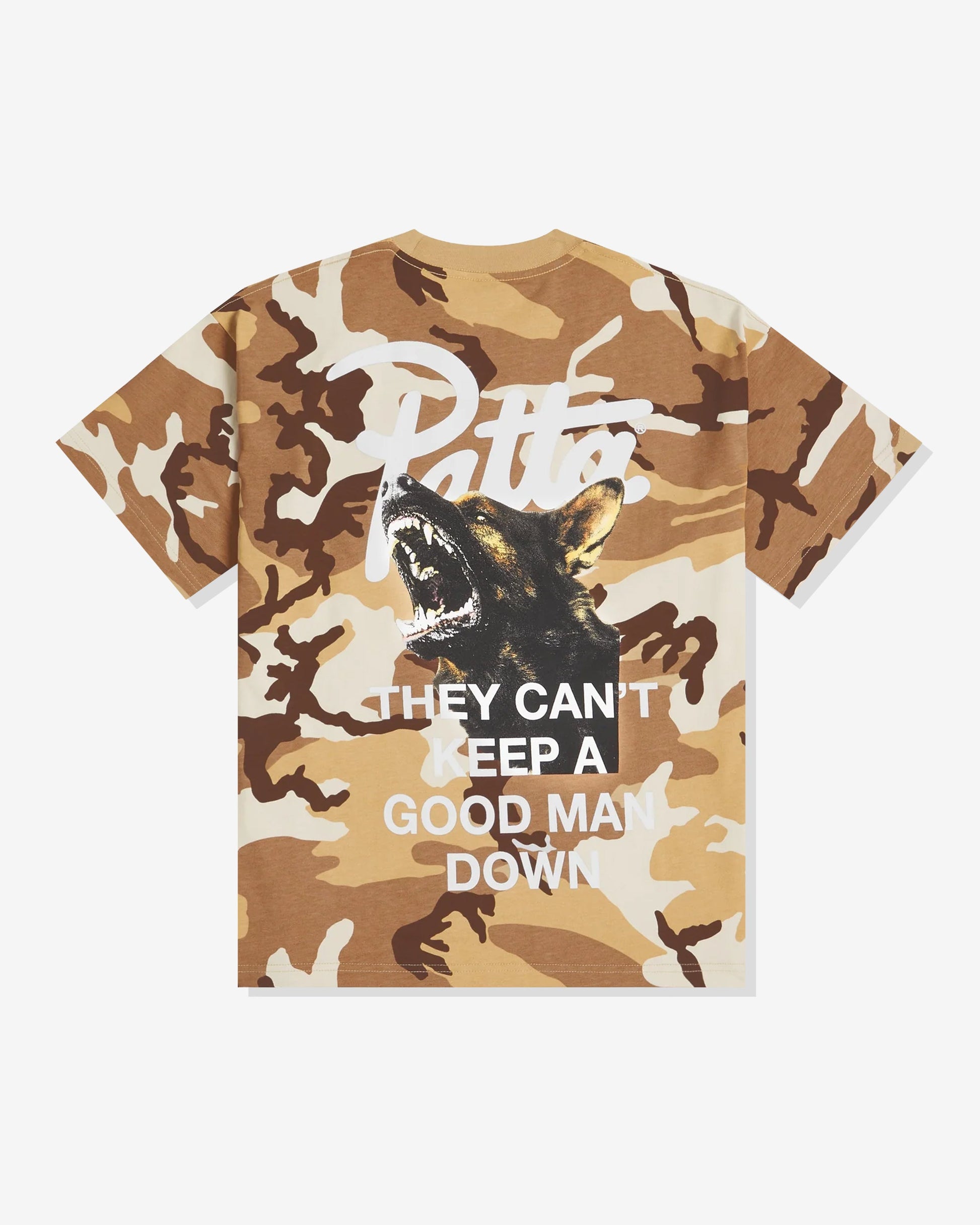 Undefeated Clothing - PATTA BARK WOODLAND CAMO TEE - SANDOLLAR