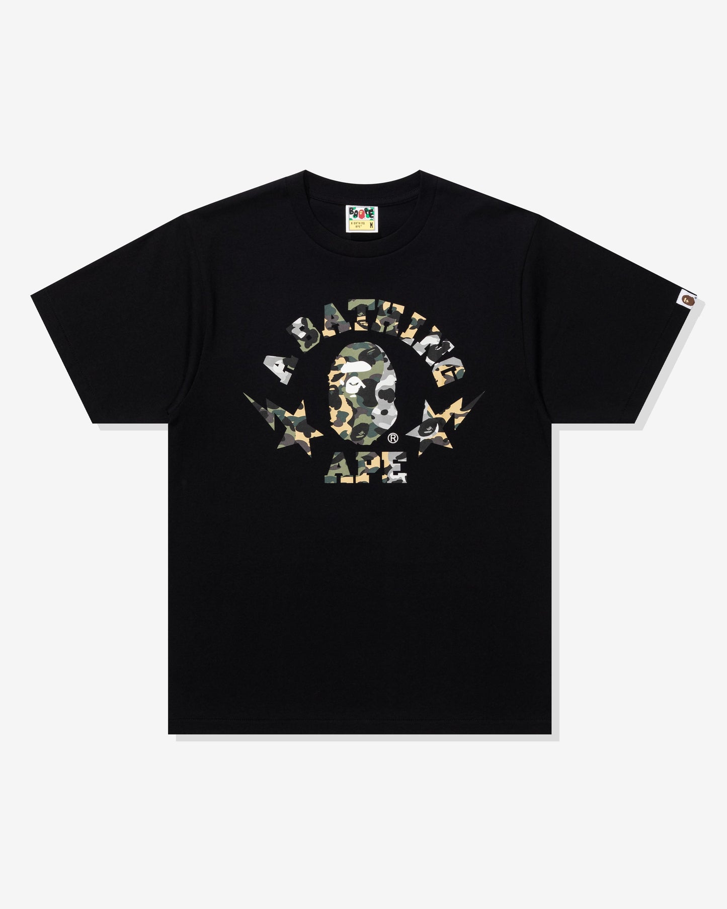 Undefeated Clothing - BAPE 1ST CAMO CRAZY STA COLLEGE TEE