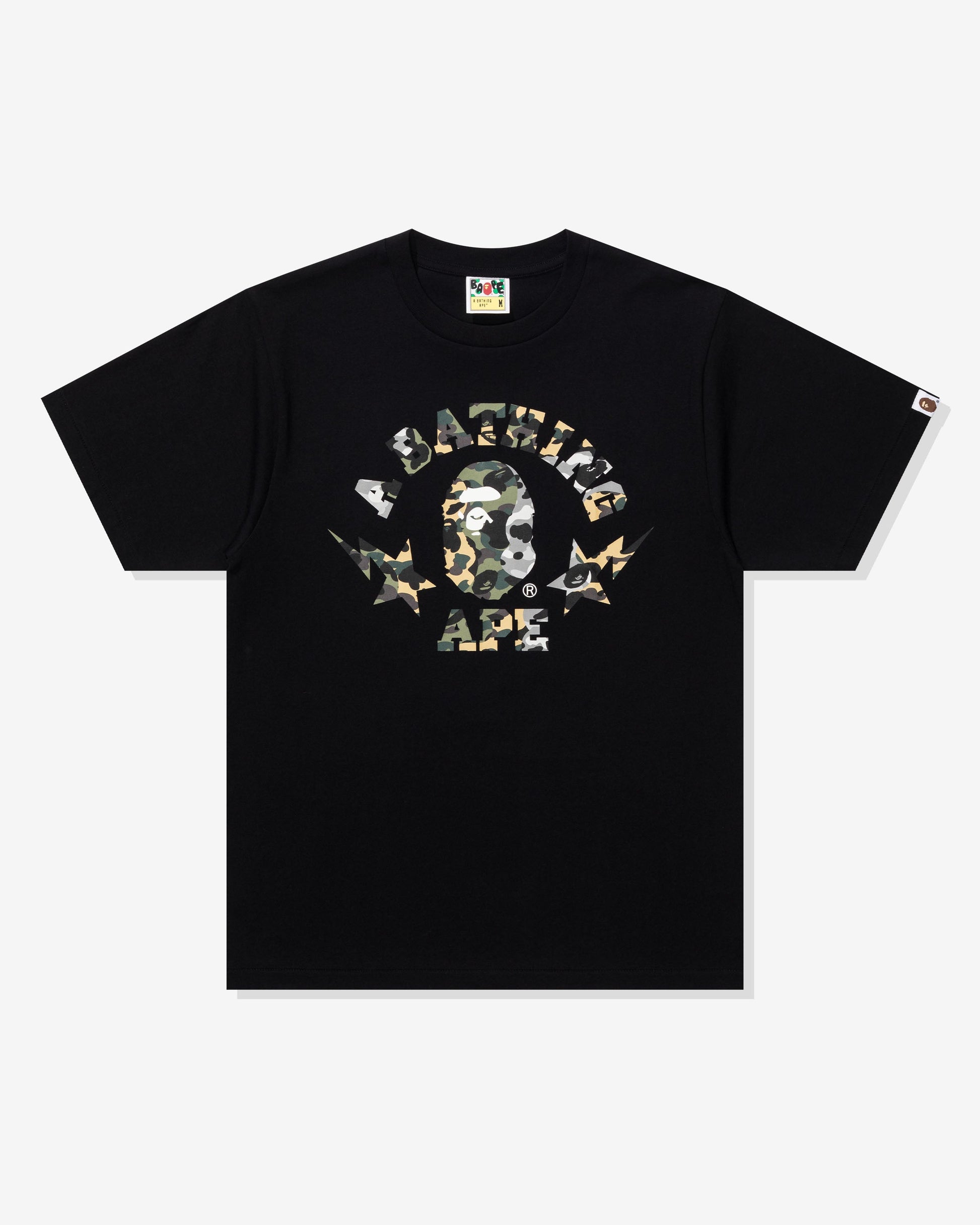 Undefeated Clothing - BAPE 1ST CAMO CRAZY STA COLLEGE TEE