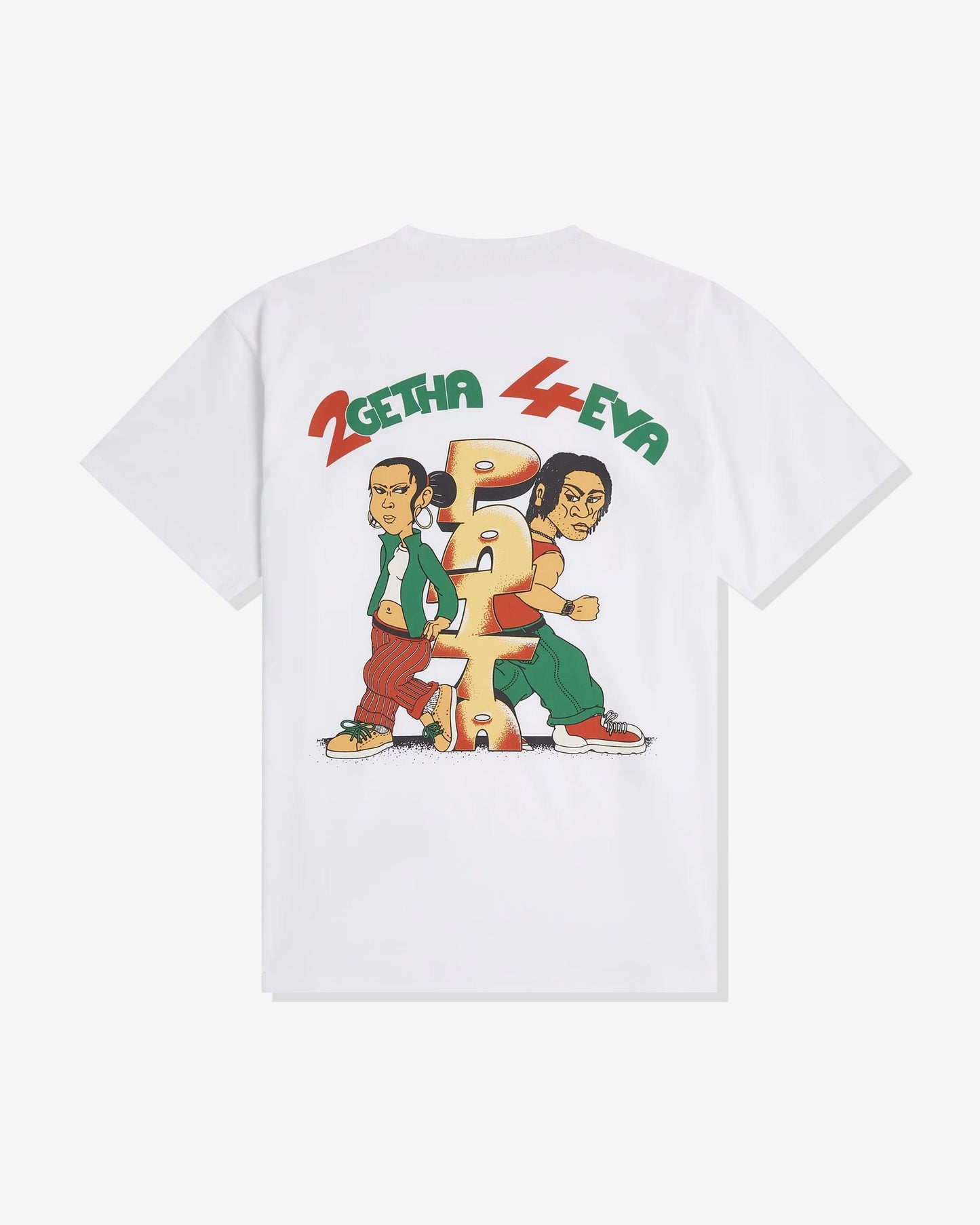 Undefeated Clothing - PATTA 2GETHA4EVA TEE - WHITE
