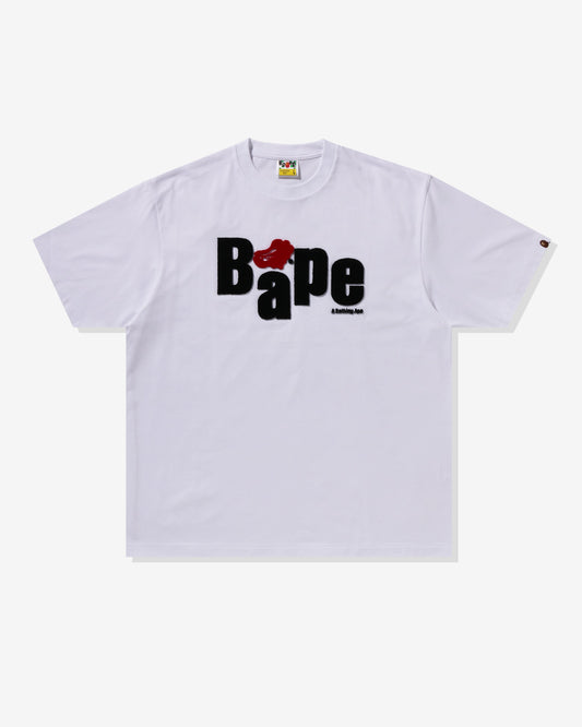 Undefeated Clothing - BAPE HEART APE HEAD RELAXED FIT TEE - WHITE